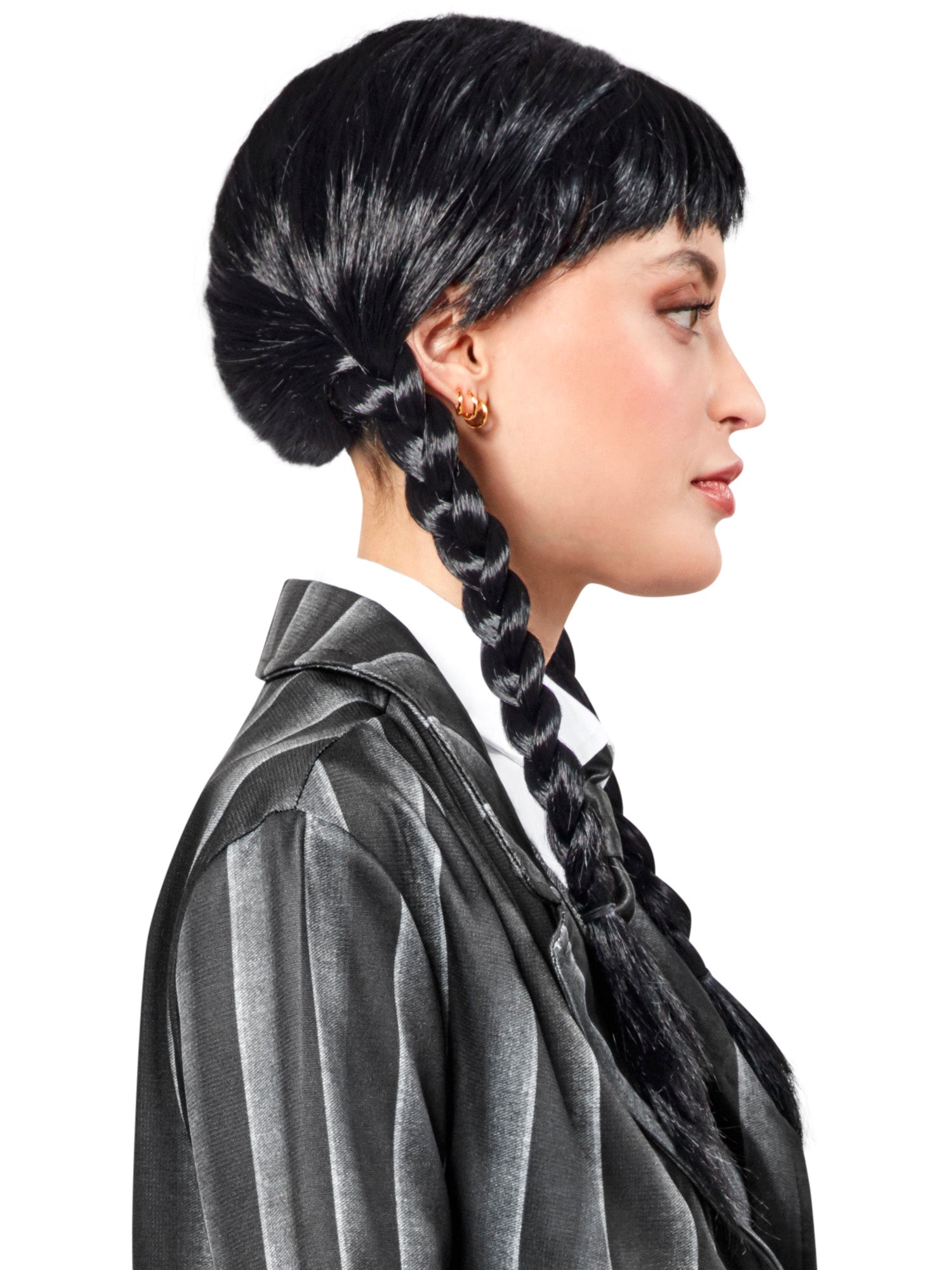 Wednesday Addams Volwassenenpruik