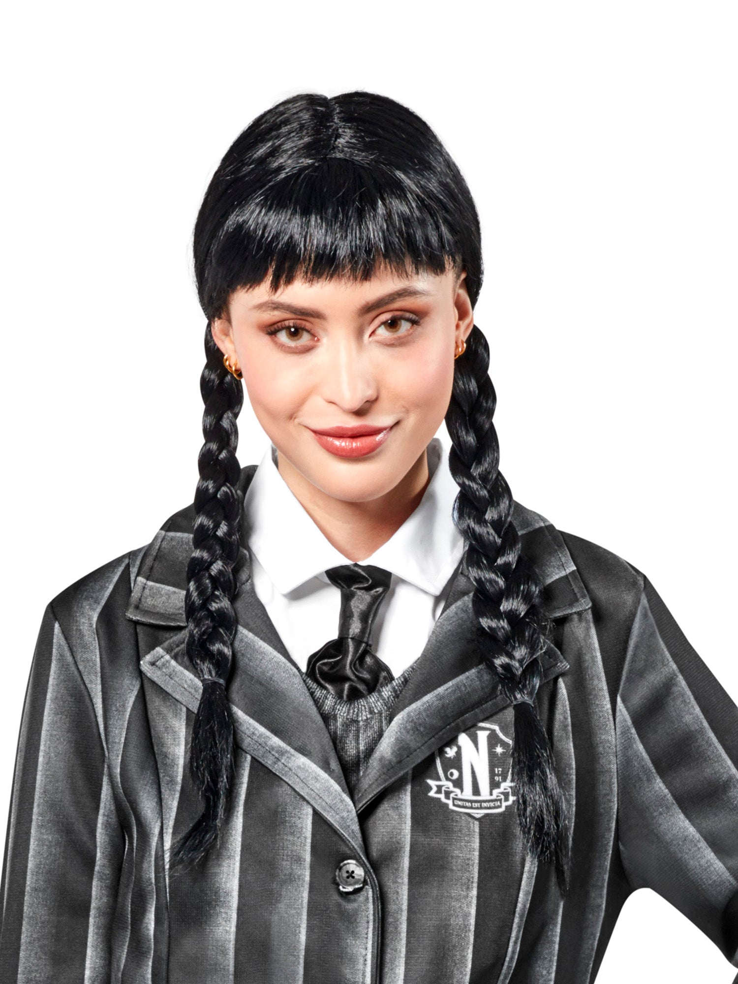 Wednesday Addams Volwassenenpruik
