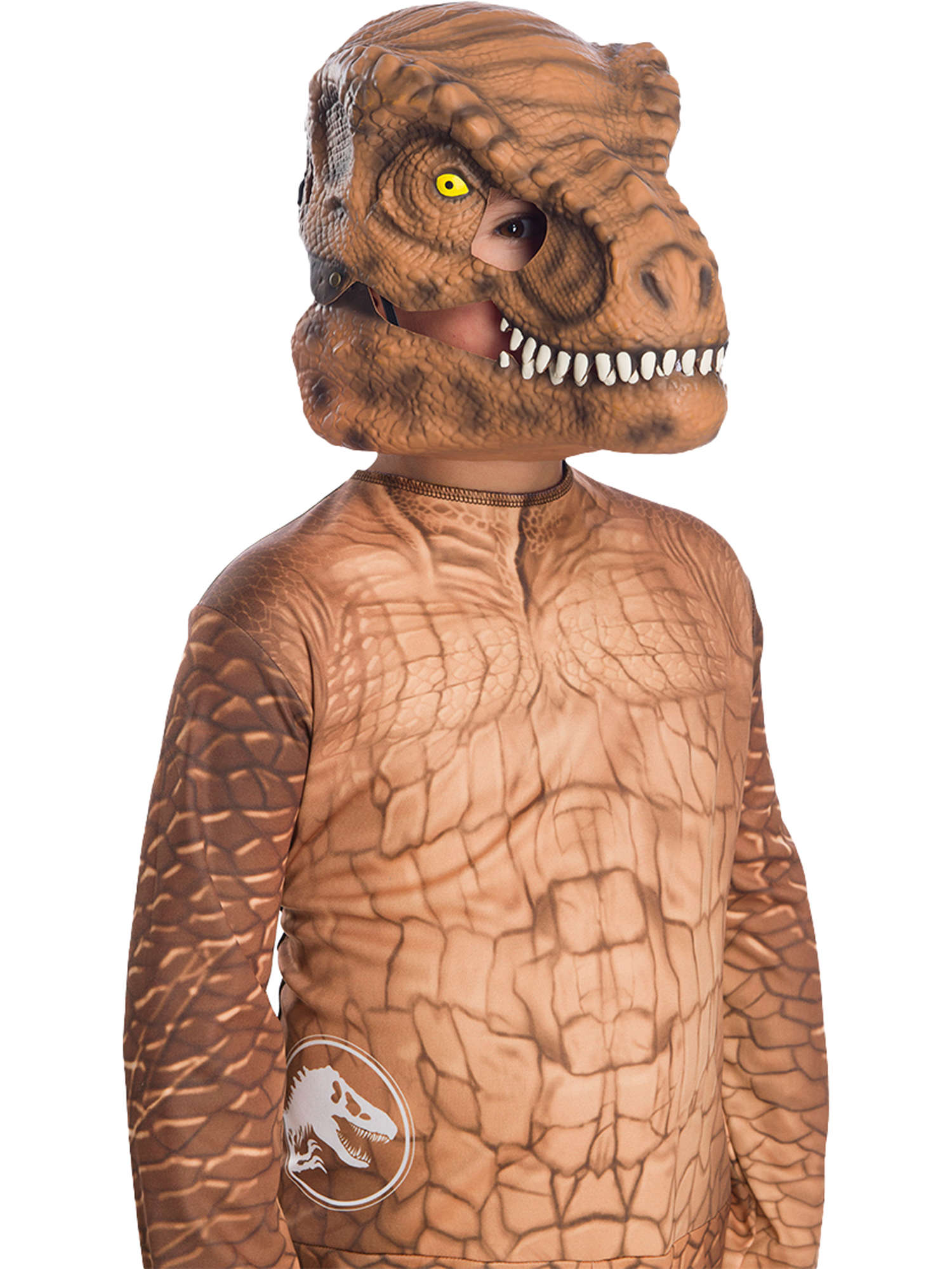 T Rex masker met beweegbare kaak