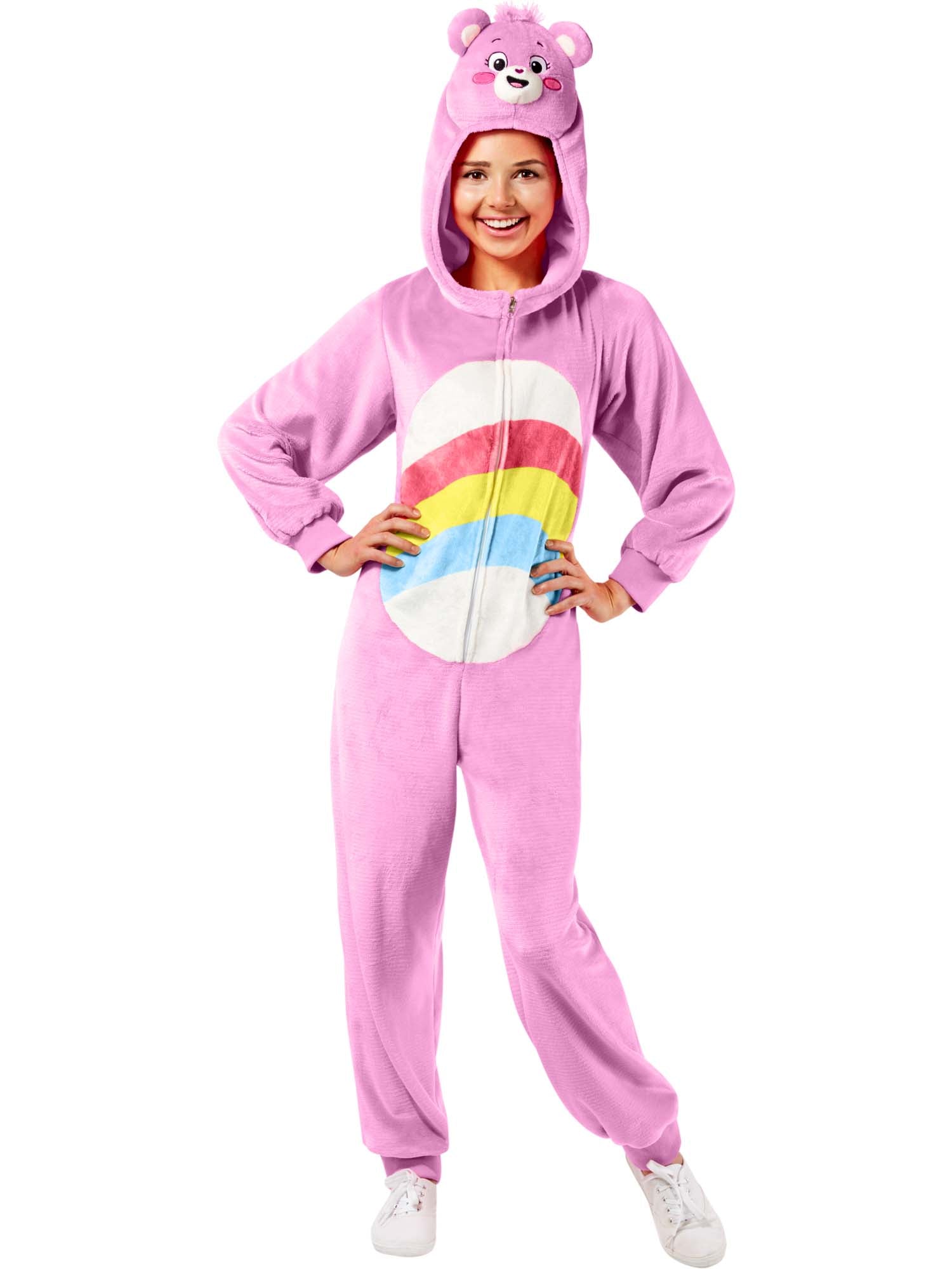Volwassenenkostuum Care Bears - Cheer Bear Onesie