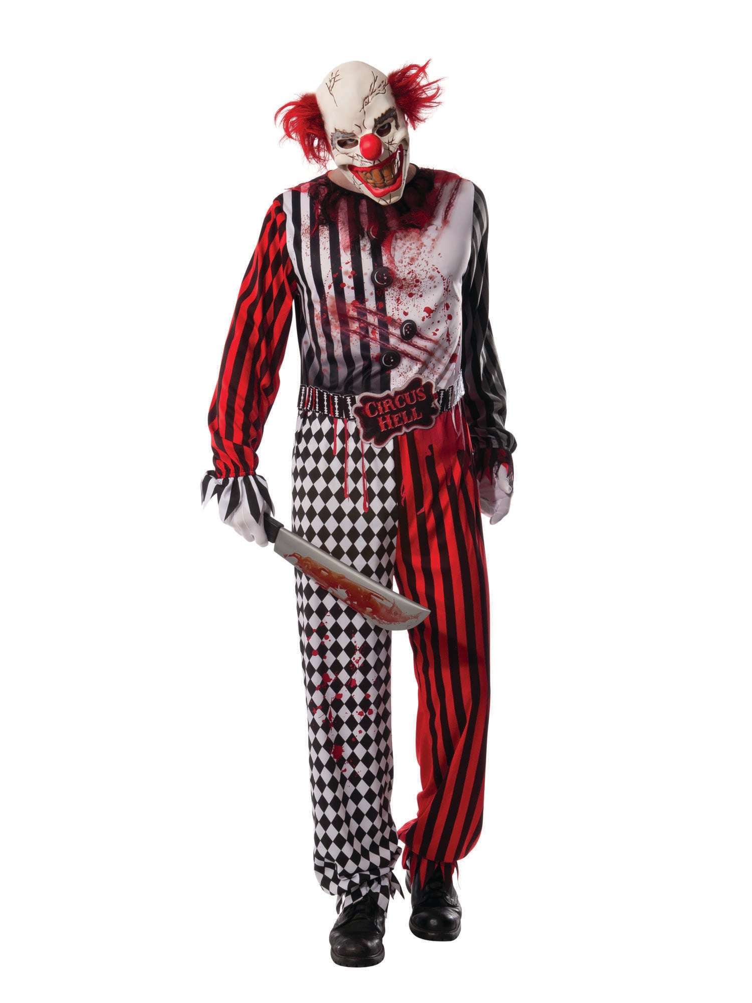 Boze clown Volwassenenkostuum