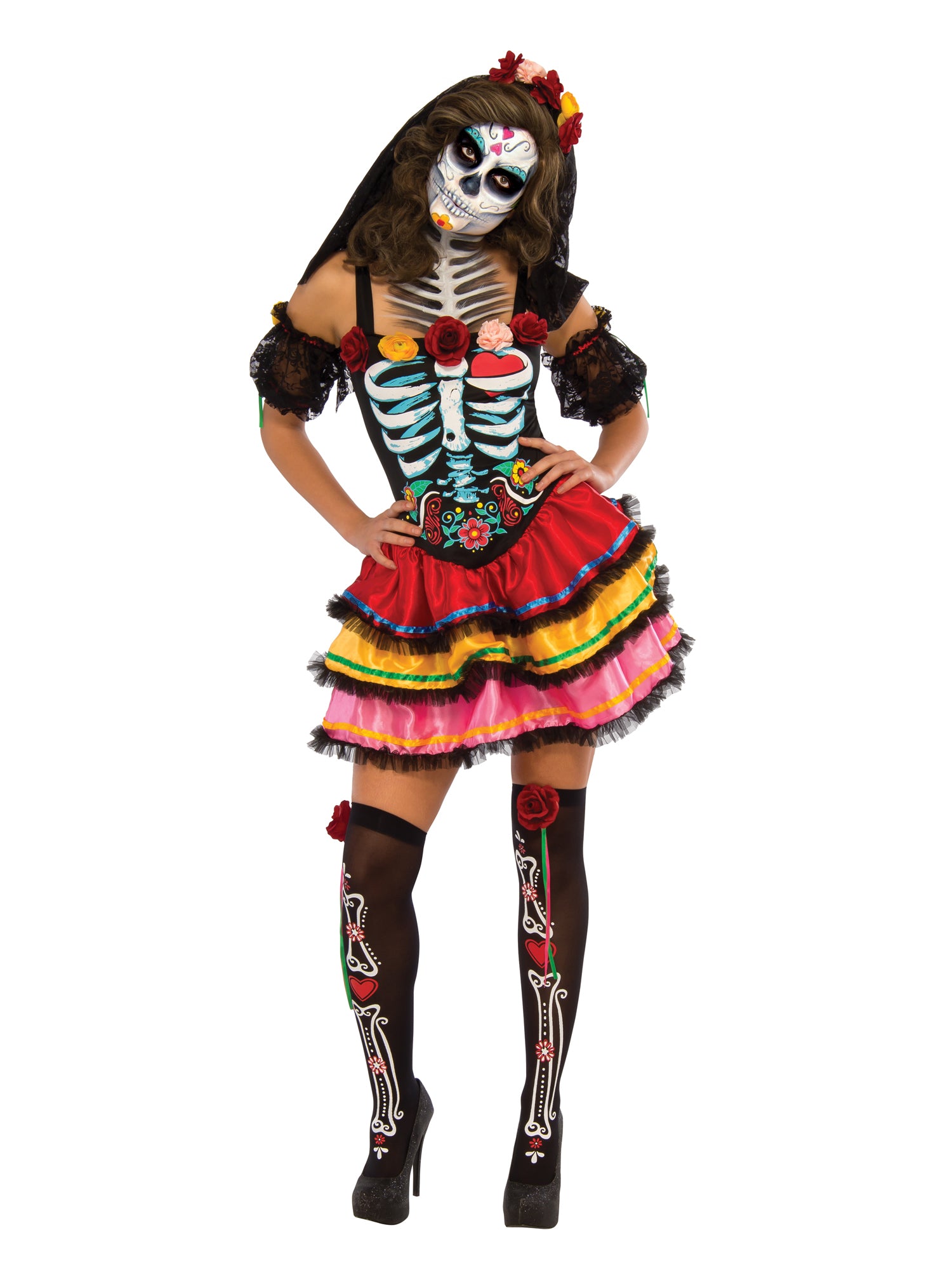 Volwassenenkostuum Day of the Dead Senorita