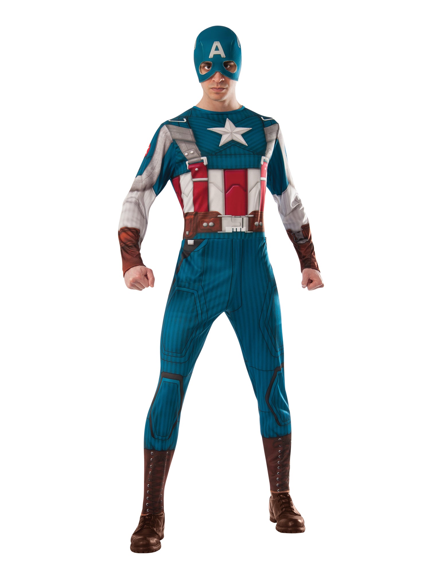 Retro Captain America kostuum