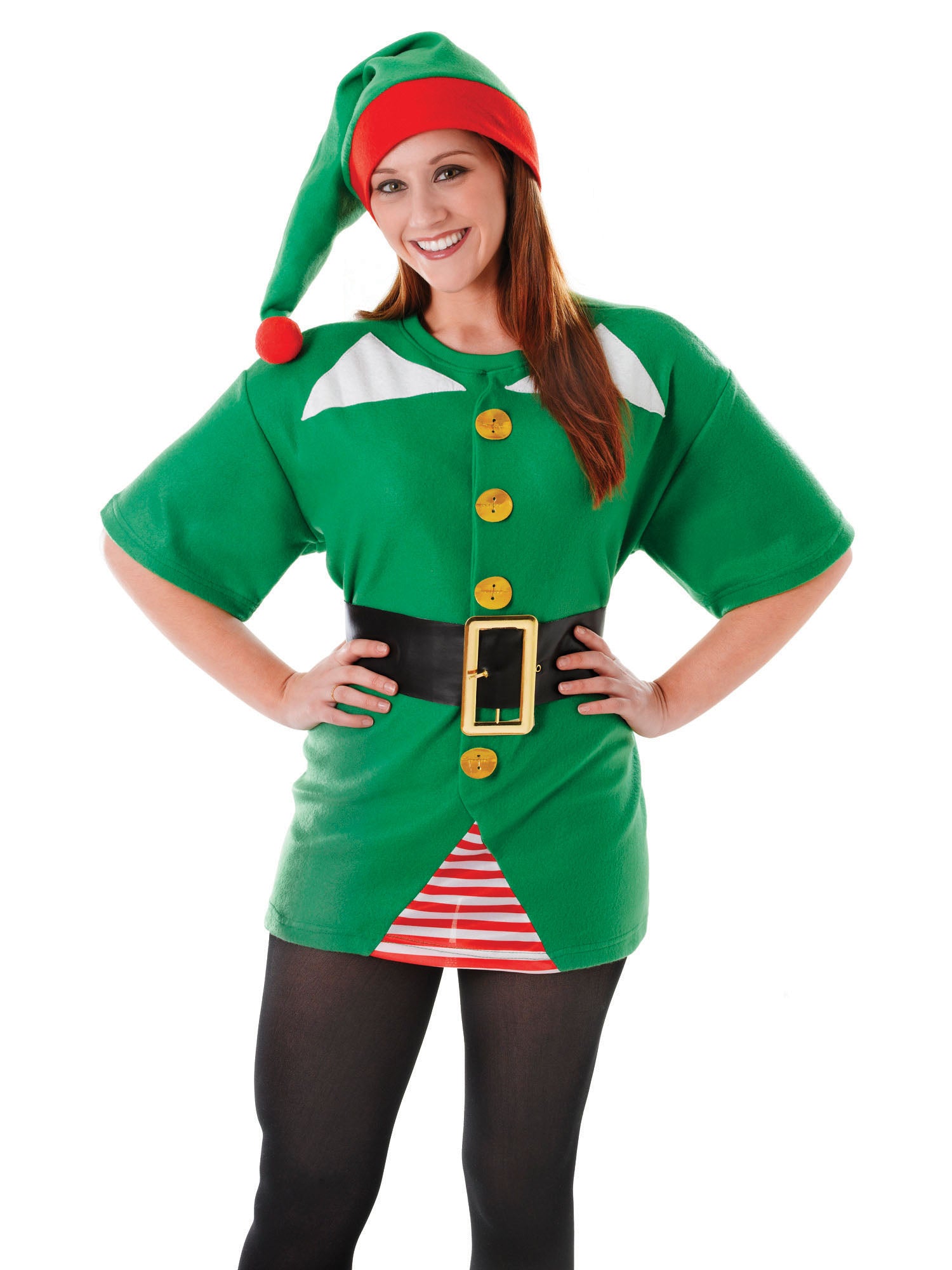 Volwassenenkostuum Jolly Elf 3-Delig Set