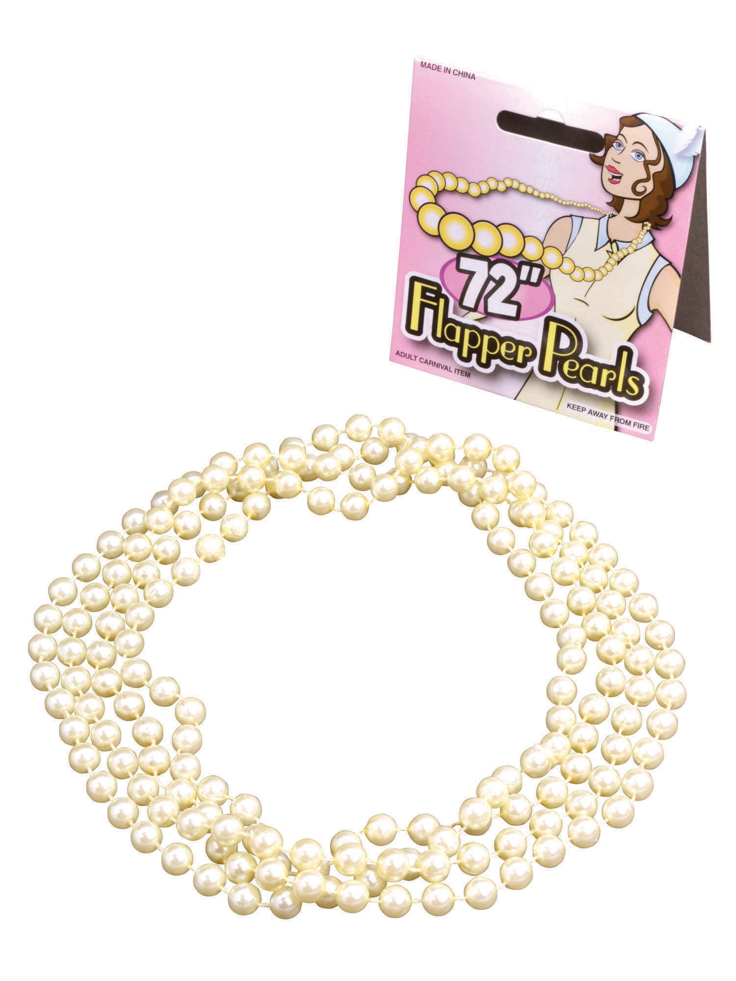 Flapper Parelketting Kostuumaccessoire