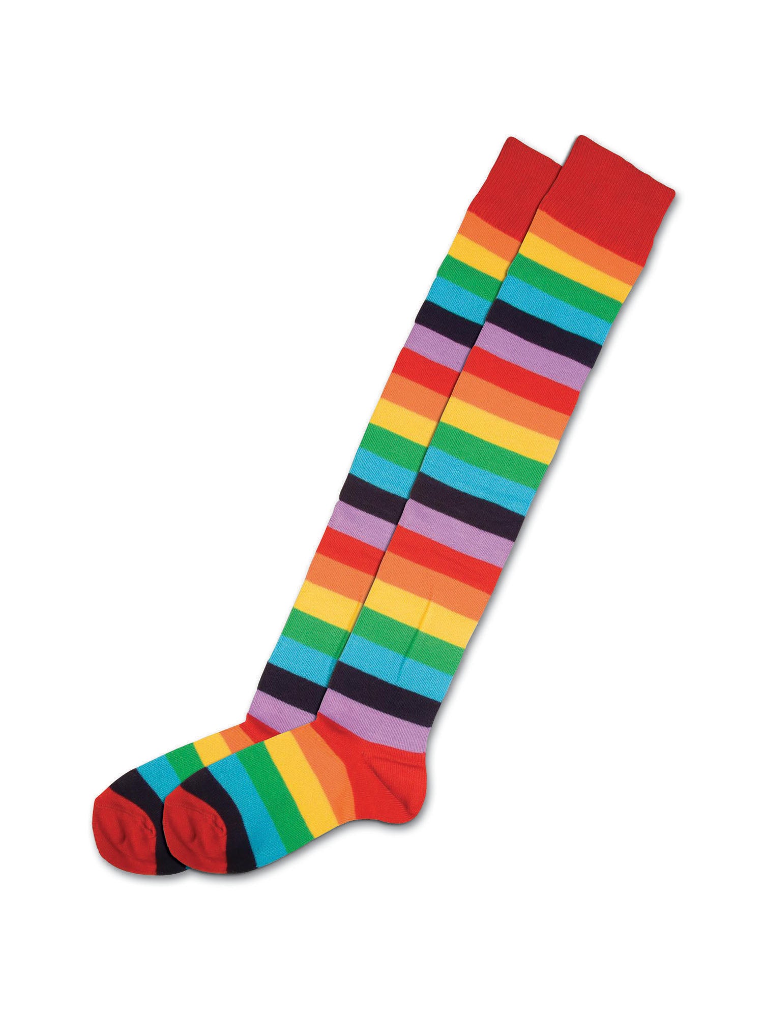 Multicolour Clownssokken Kostuumaccessoire