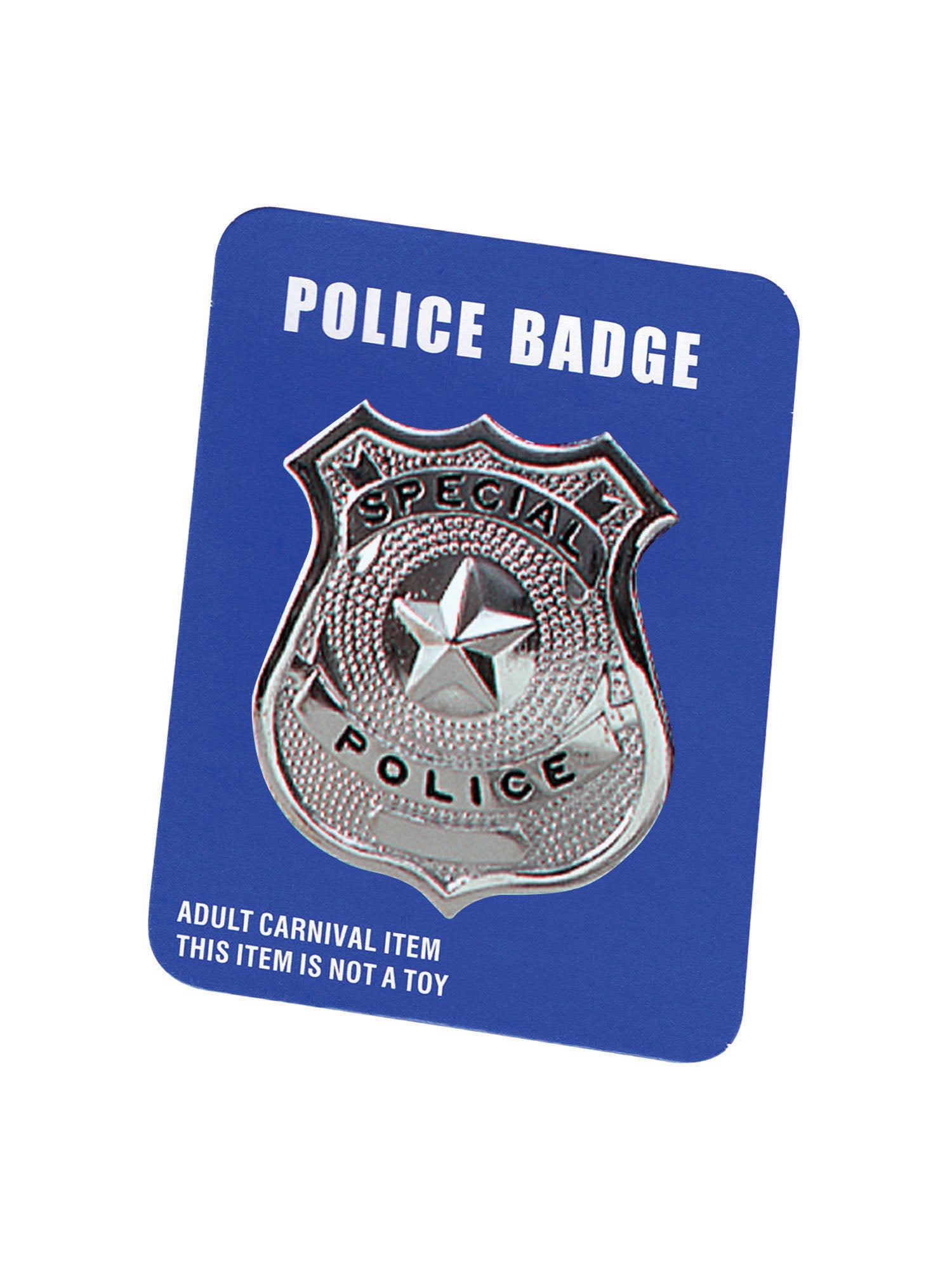 Politiebadge Metaal Kostuumaccessoire