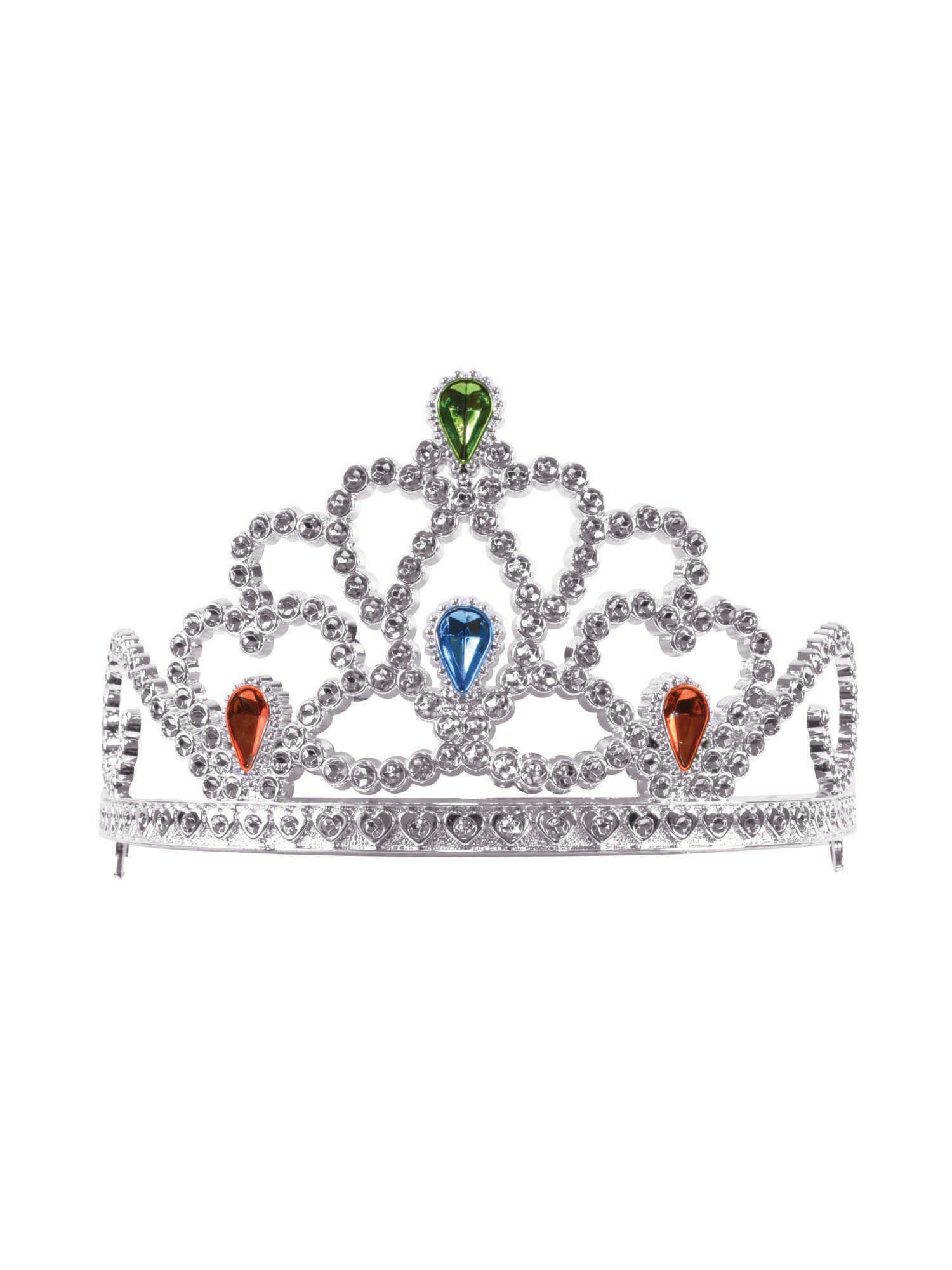 Tiara met Geschilderde Stenen Kostuumaccessoire