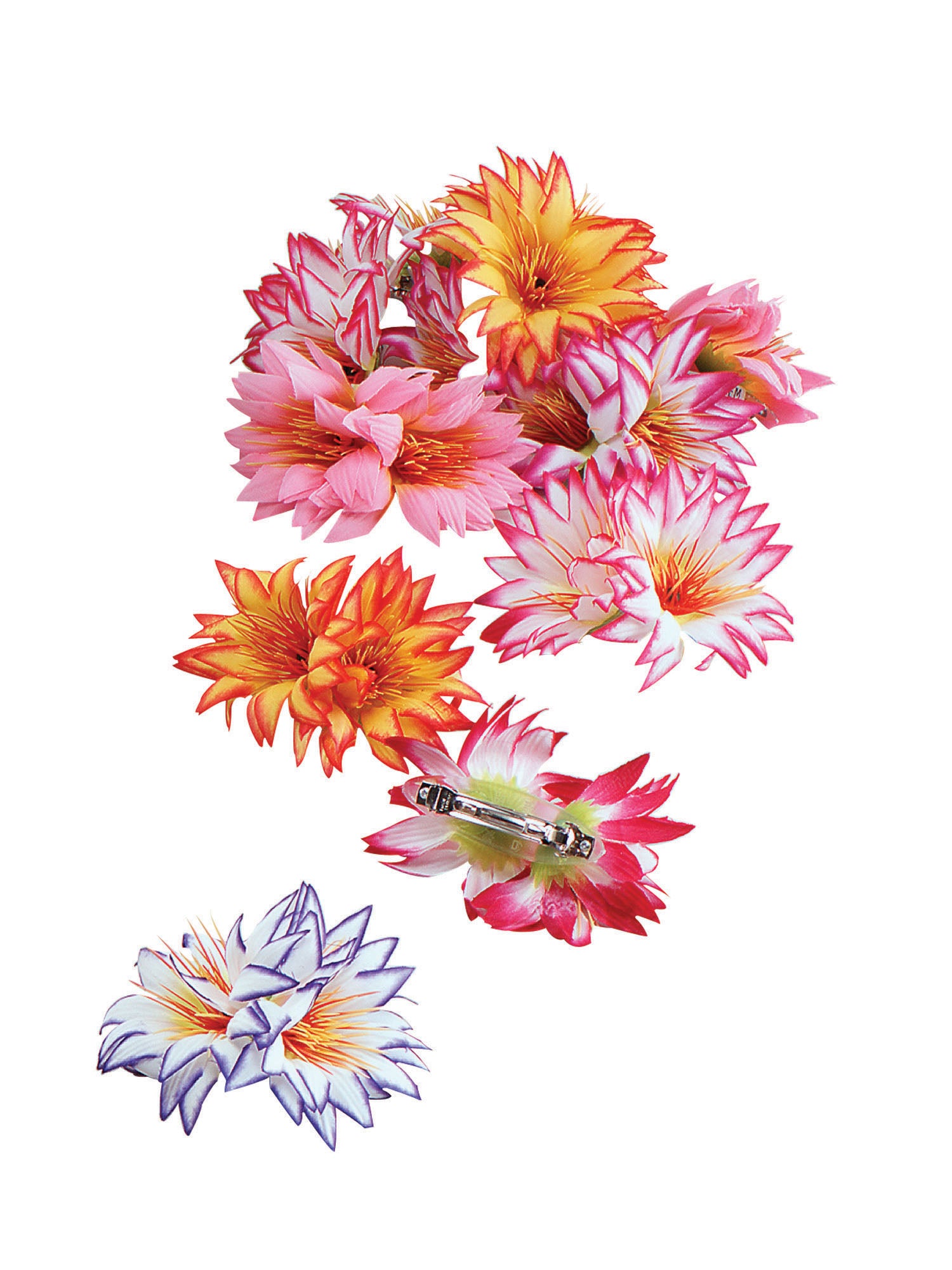 Bloemen Haarclipjes Kostuumaccessoire