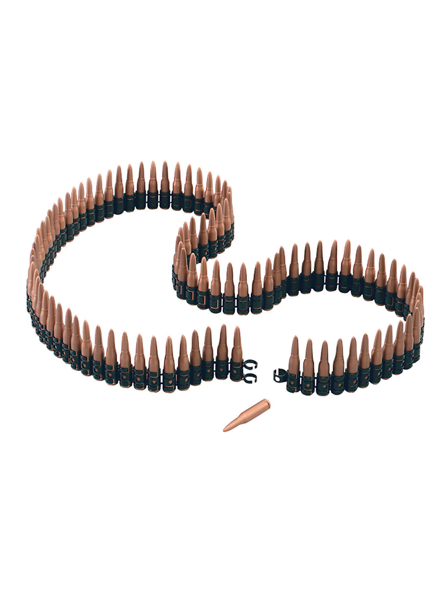Kogelriem Plastic Kostuumaccessoire