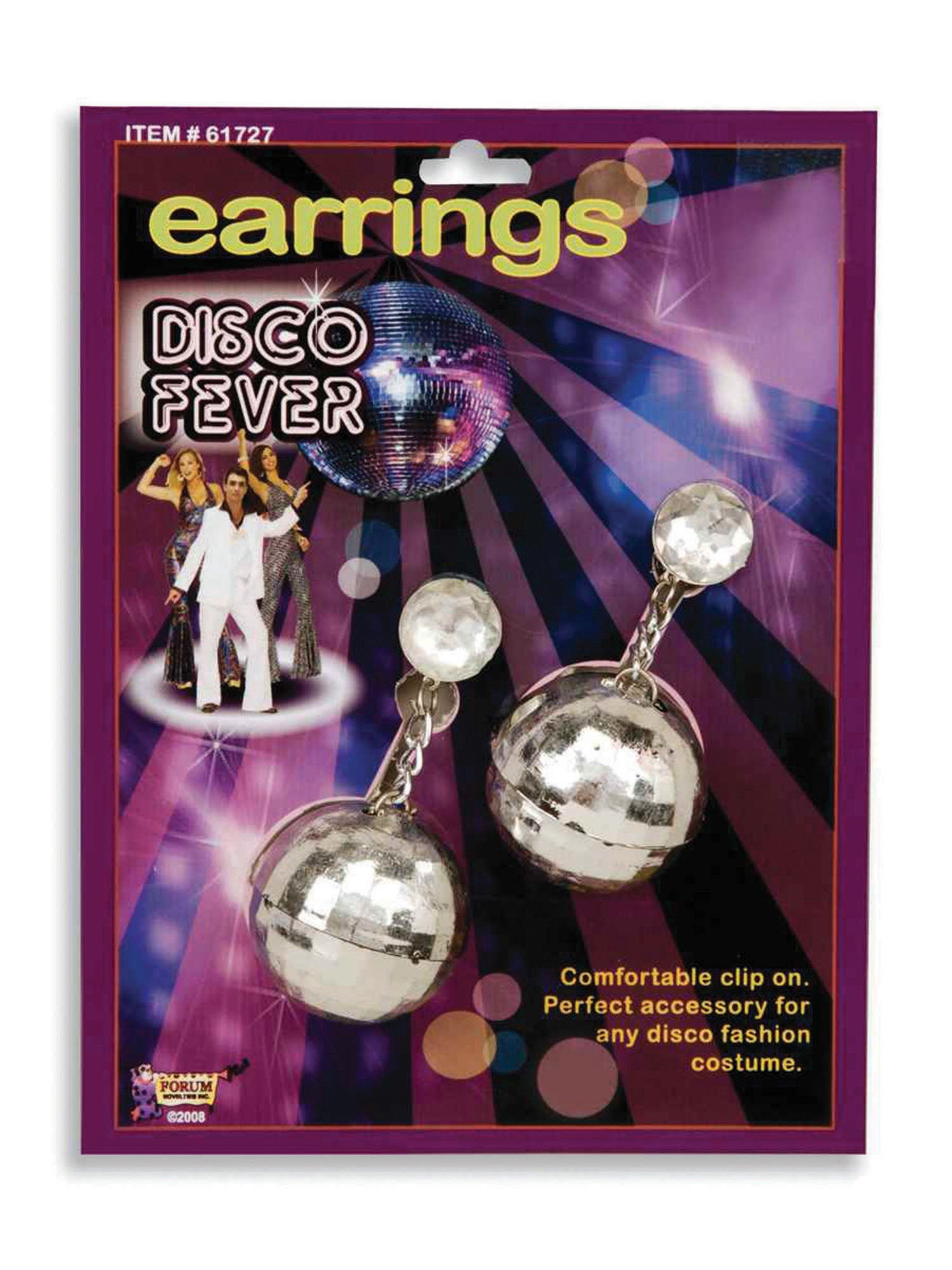 Discobal Oorbellen Kostuumaccessoire