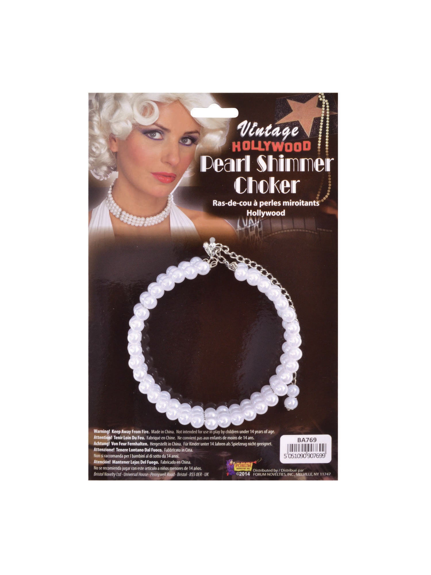 Parel Choker Kostuumaccessoire
