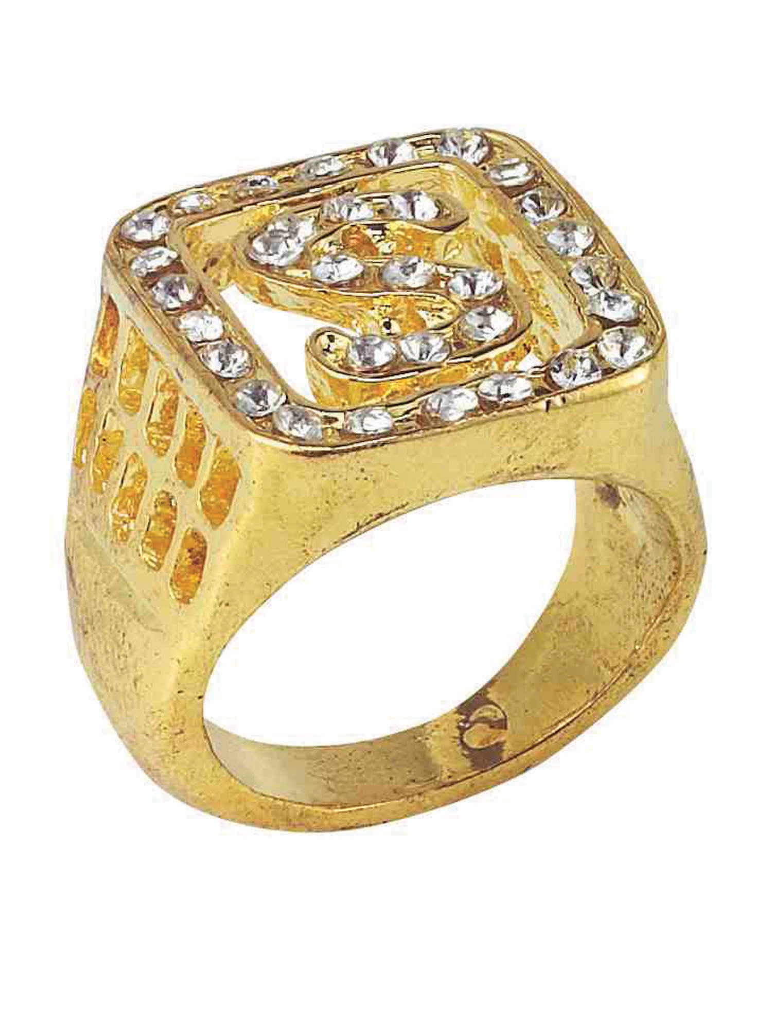 Grote Papa Ring Kostuumaccessoire