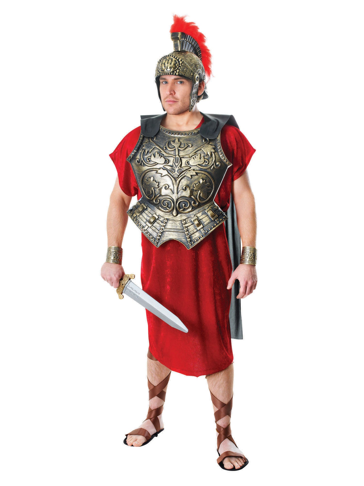 Romeins borstharnas met cape