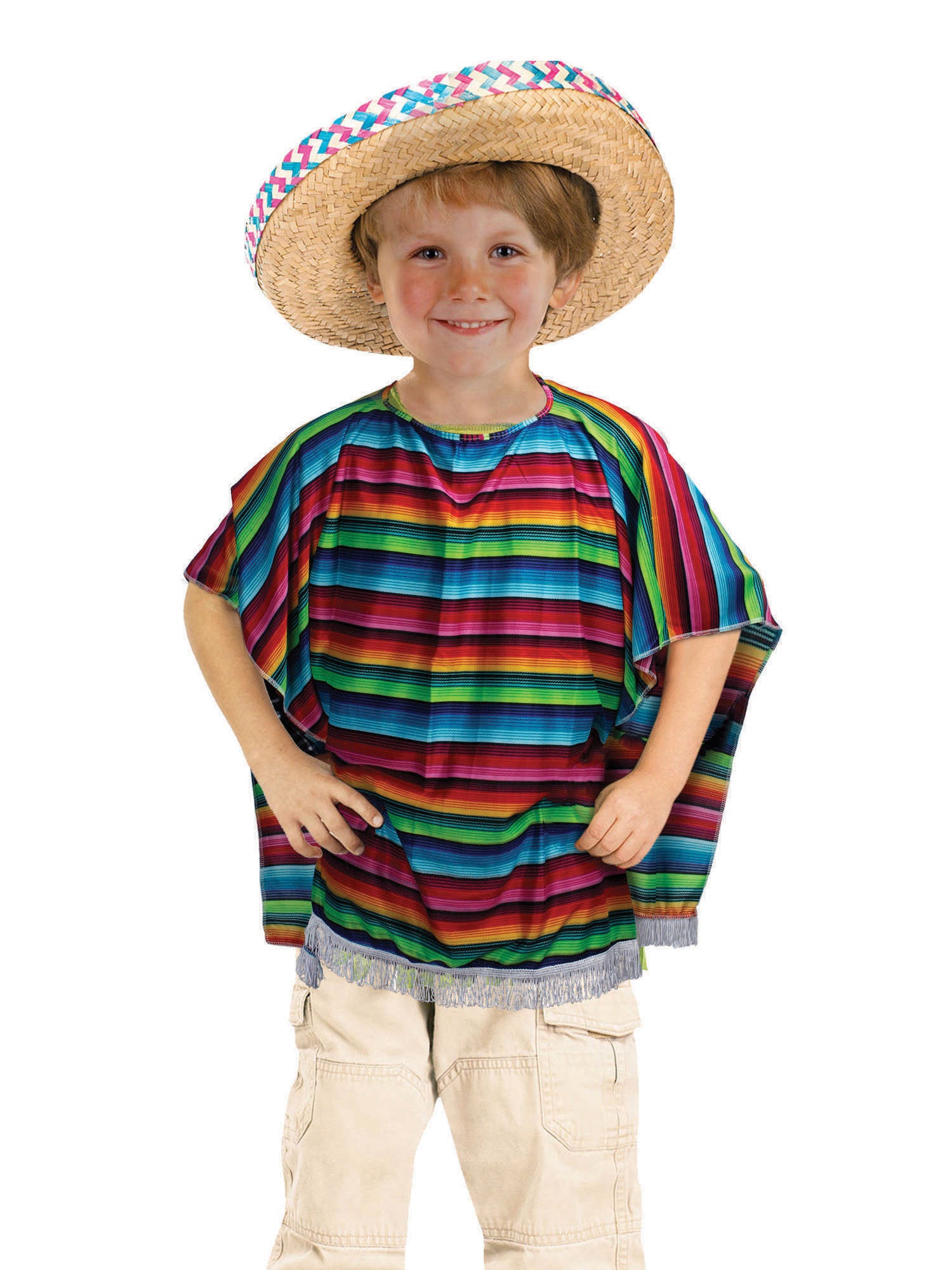 Kinderkostuum Mexicaanse Poncho