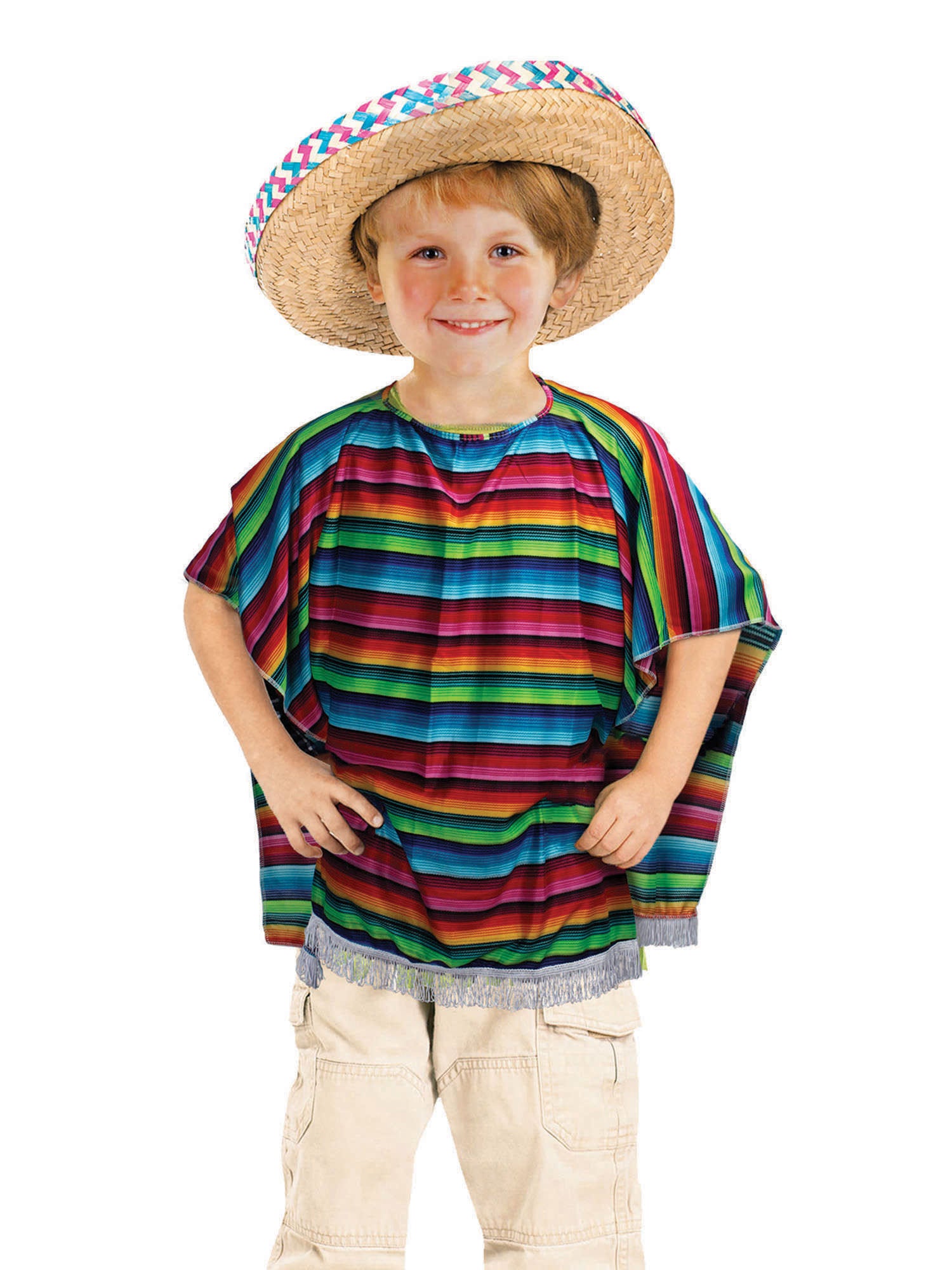 Kinderkostuum Mexicaanse Poncho