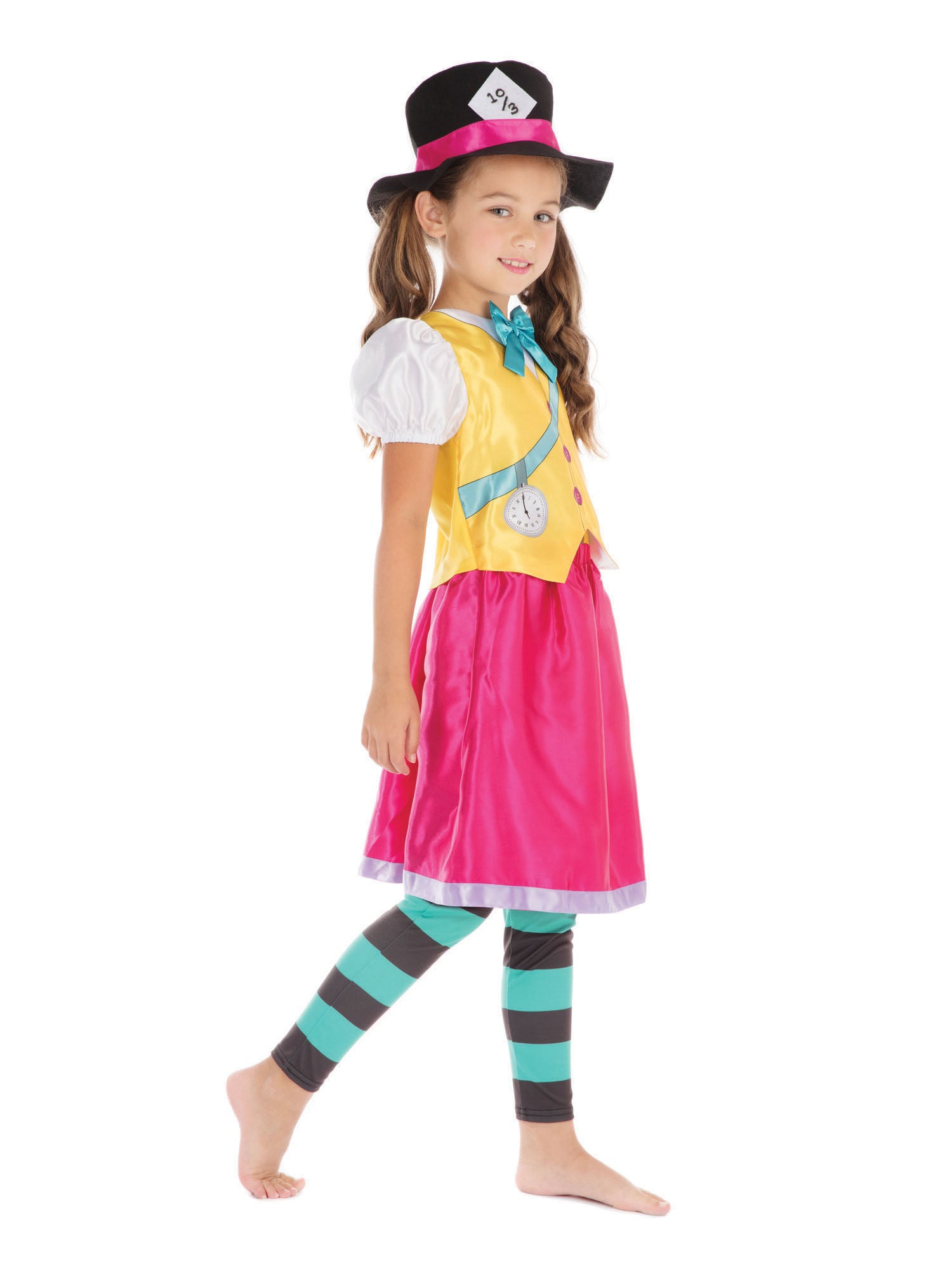 Kinderkostuum Mad Hatter Meisje
