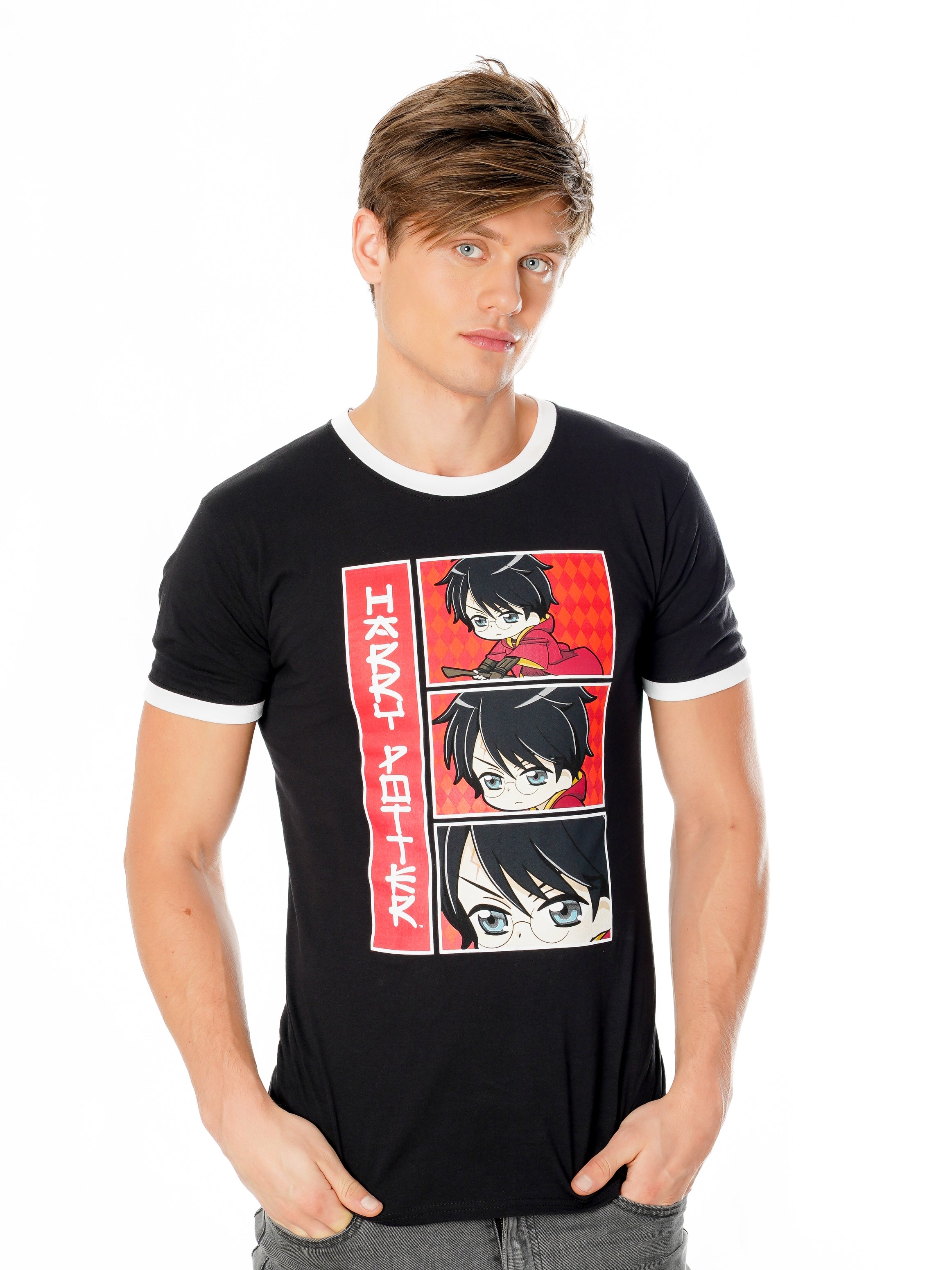 Harry Potter Harry Comic Box T-shirt