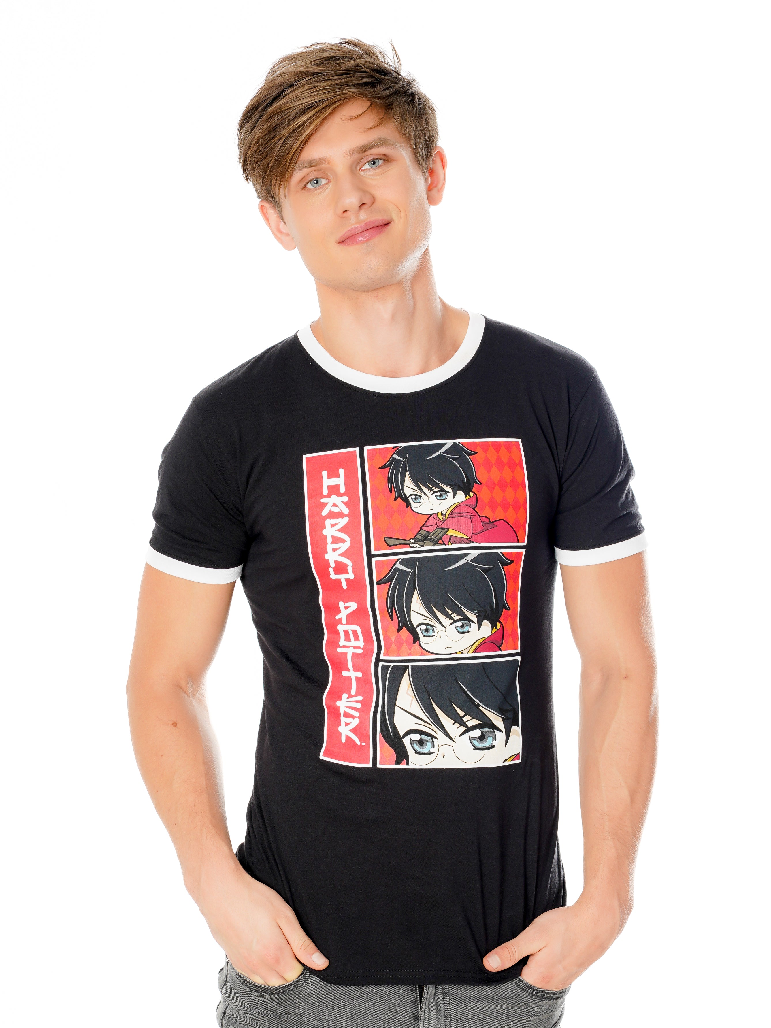 Harry Potter Harry Comic Box T-shirt
