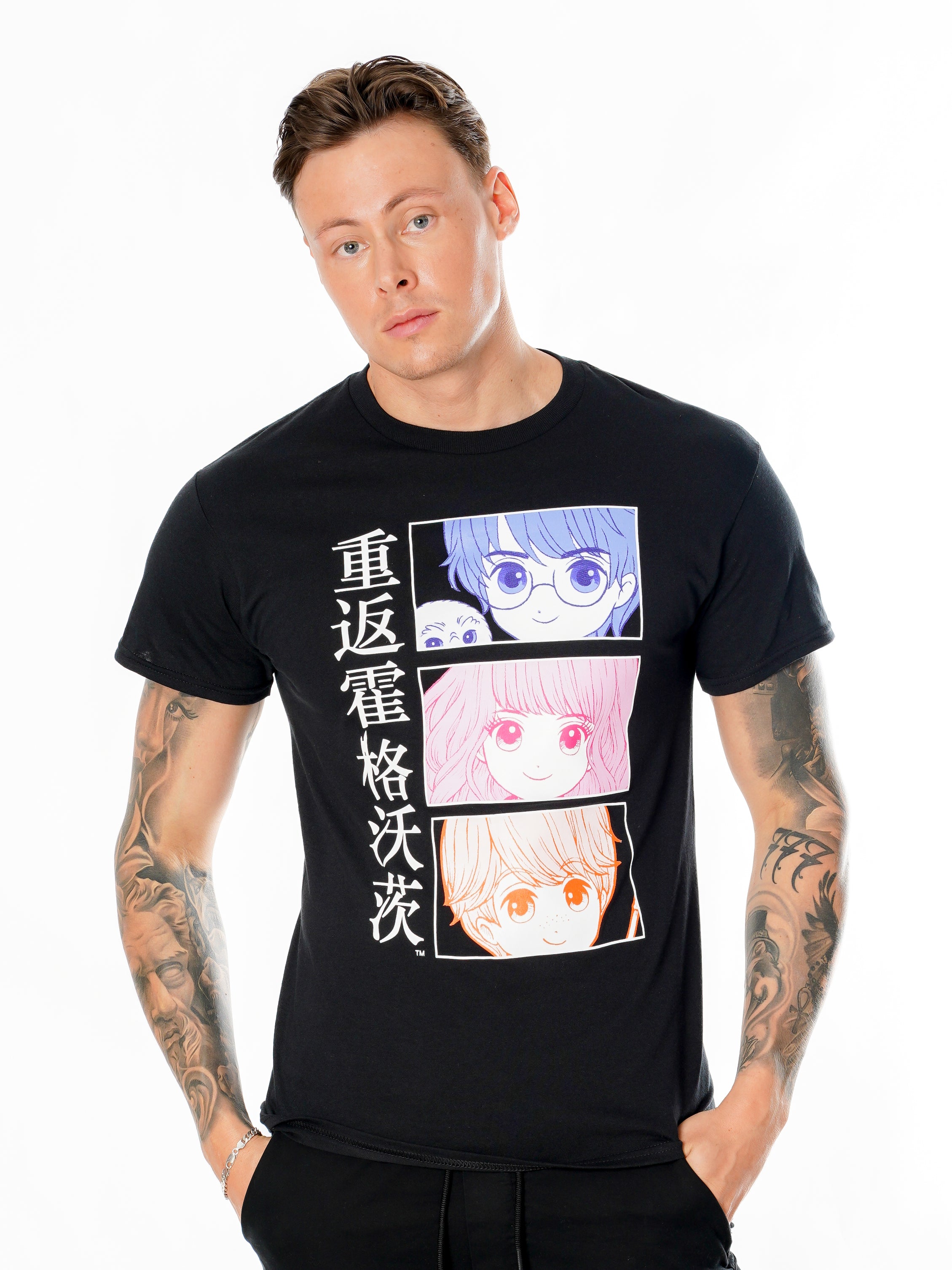 Harry Potter Harry Comic Box T-shirt