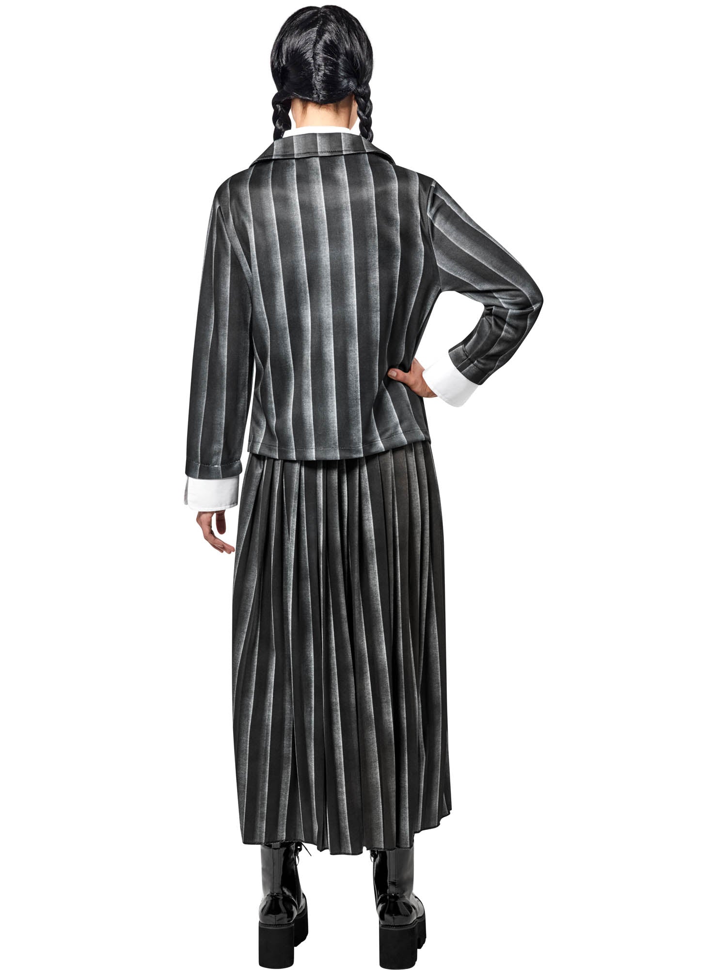 Volwassenenkostuum Wednesday Addams Schooluniform