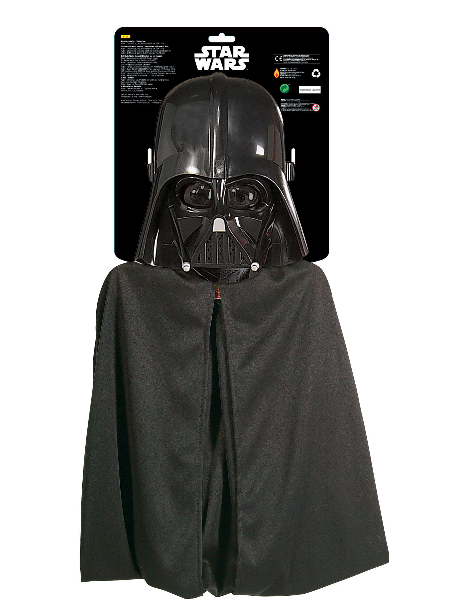 Darth vader mantel met masker