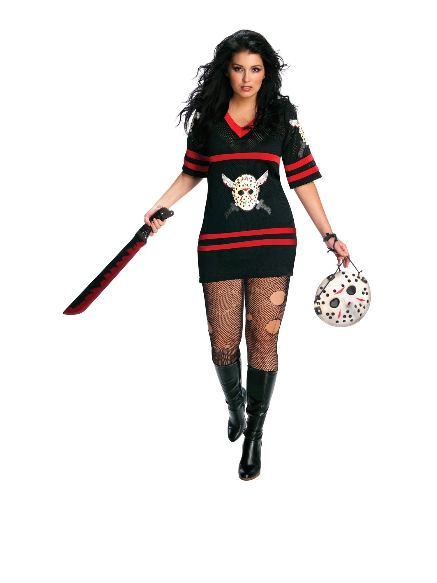 Volwassen Sexy Jason Voorhees Kostuum