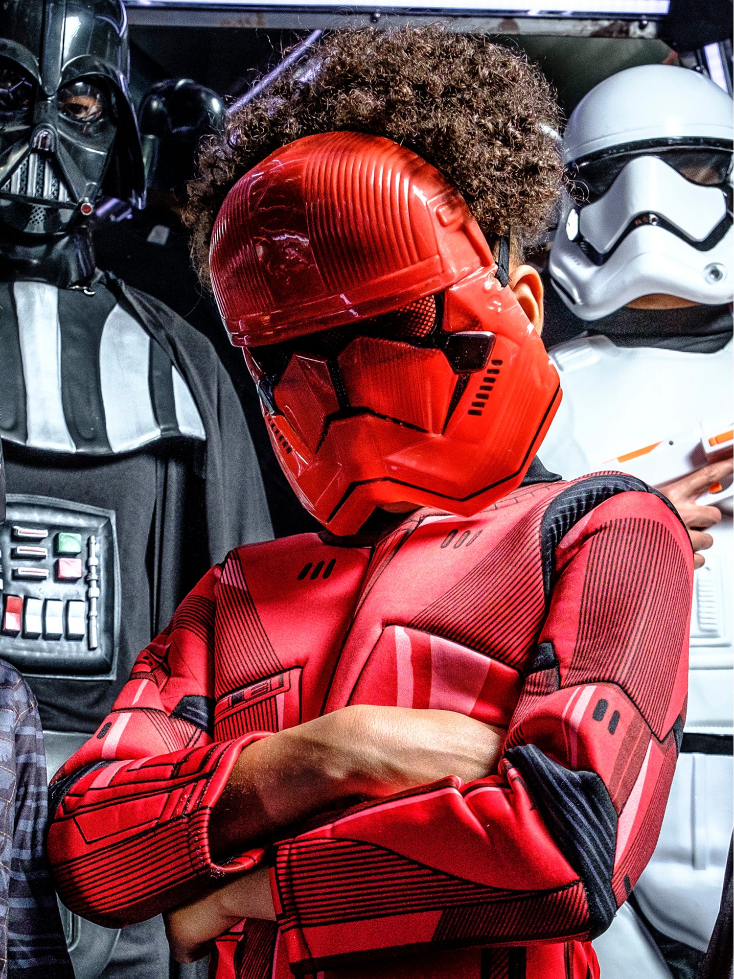 Red Trooper 1/2 masker