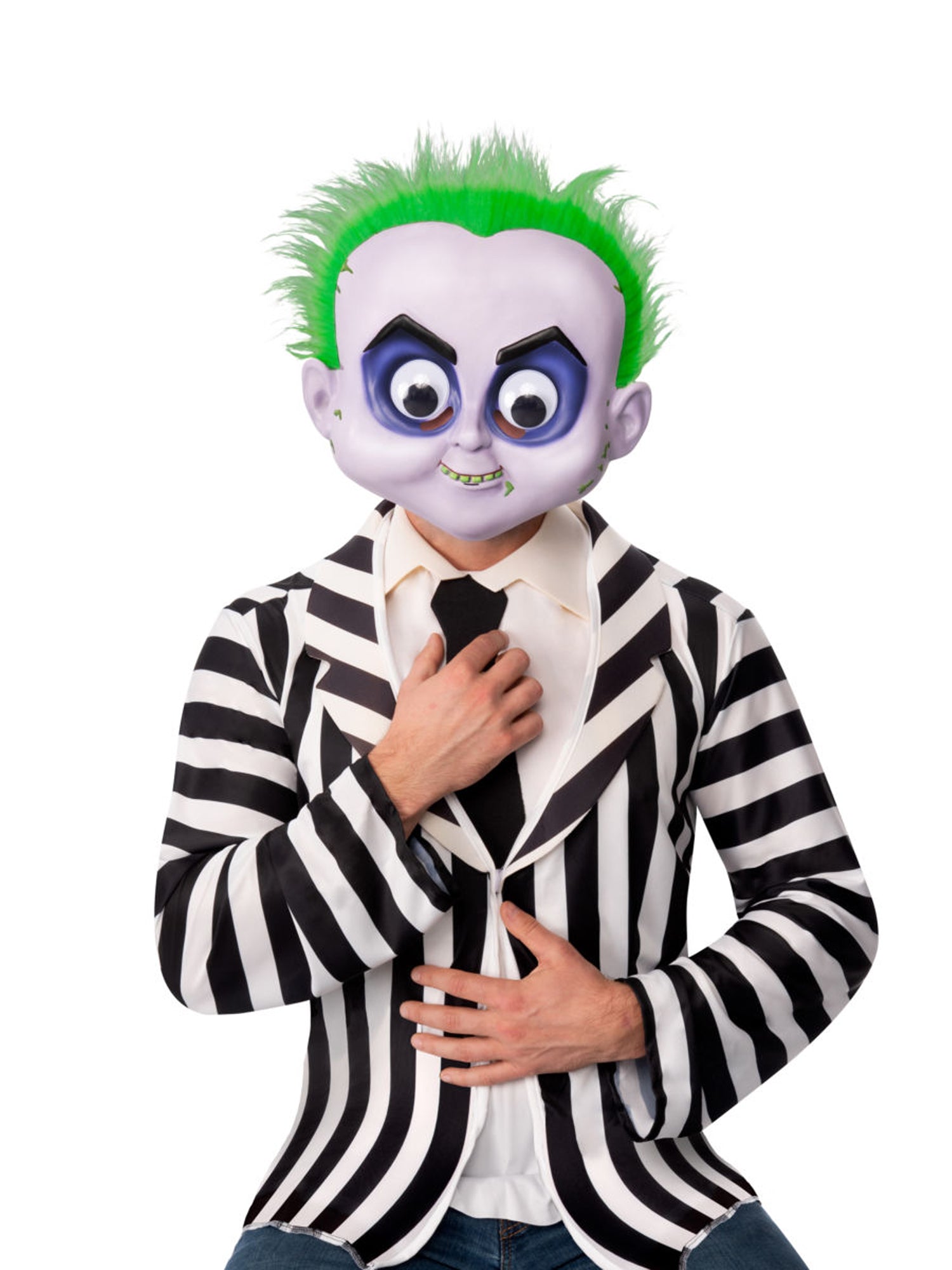 Beetlejuice Googly Eyed Masker