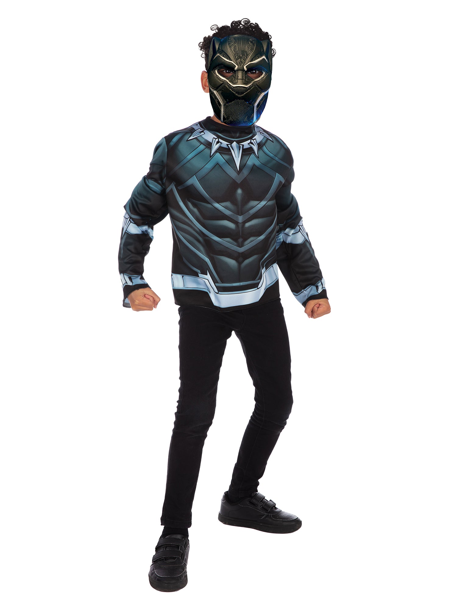 Black Panther Top Kinderkostuum