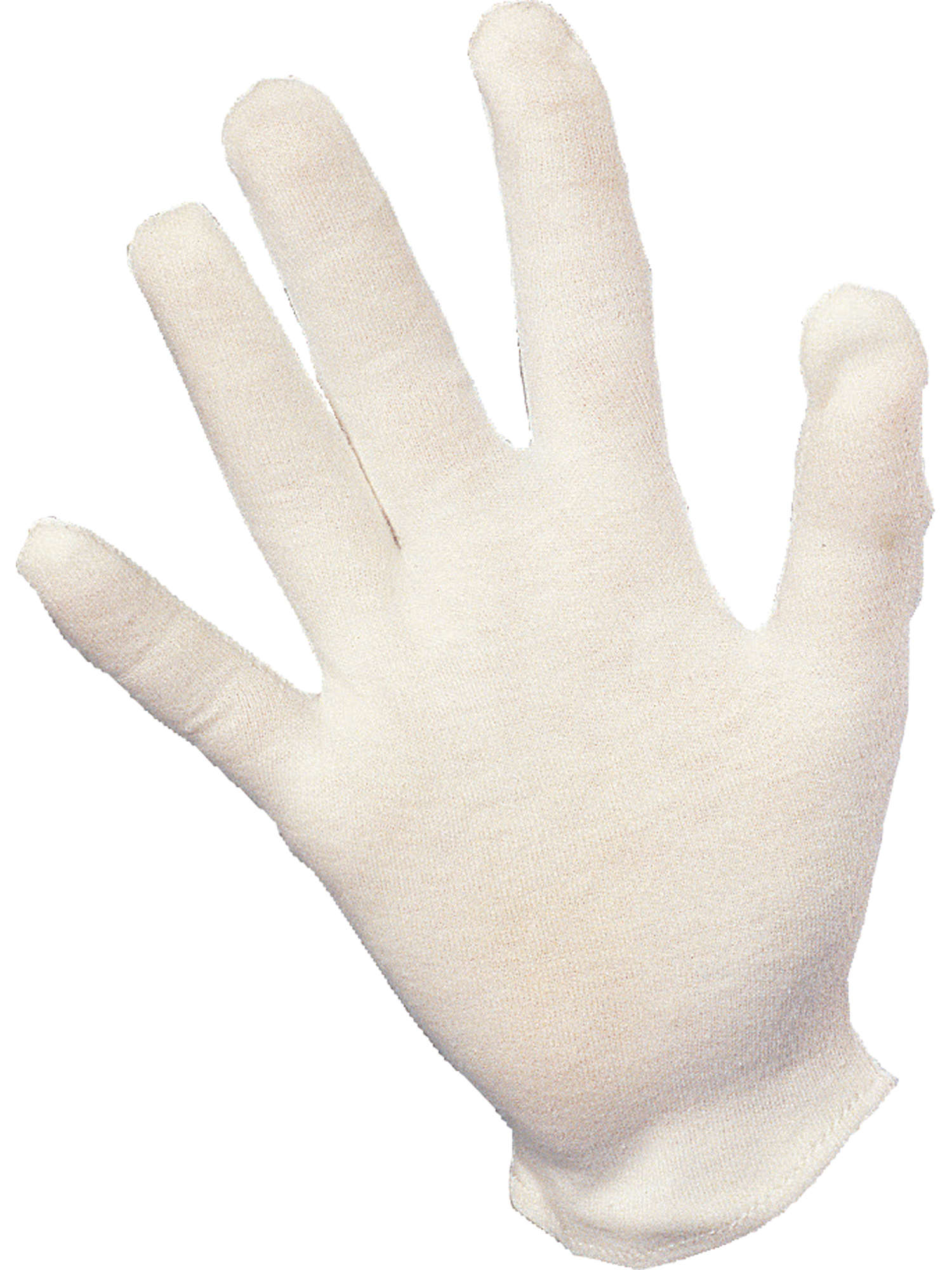 Witte Katoenen Handschoenen Kostuumaccessoire