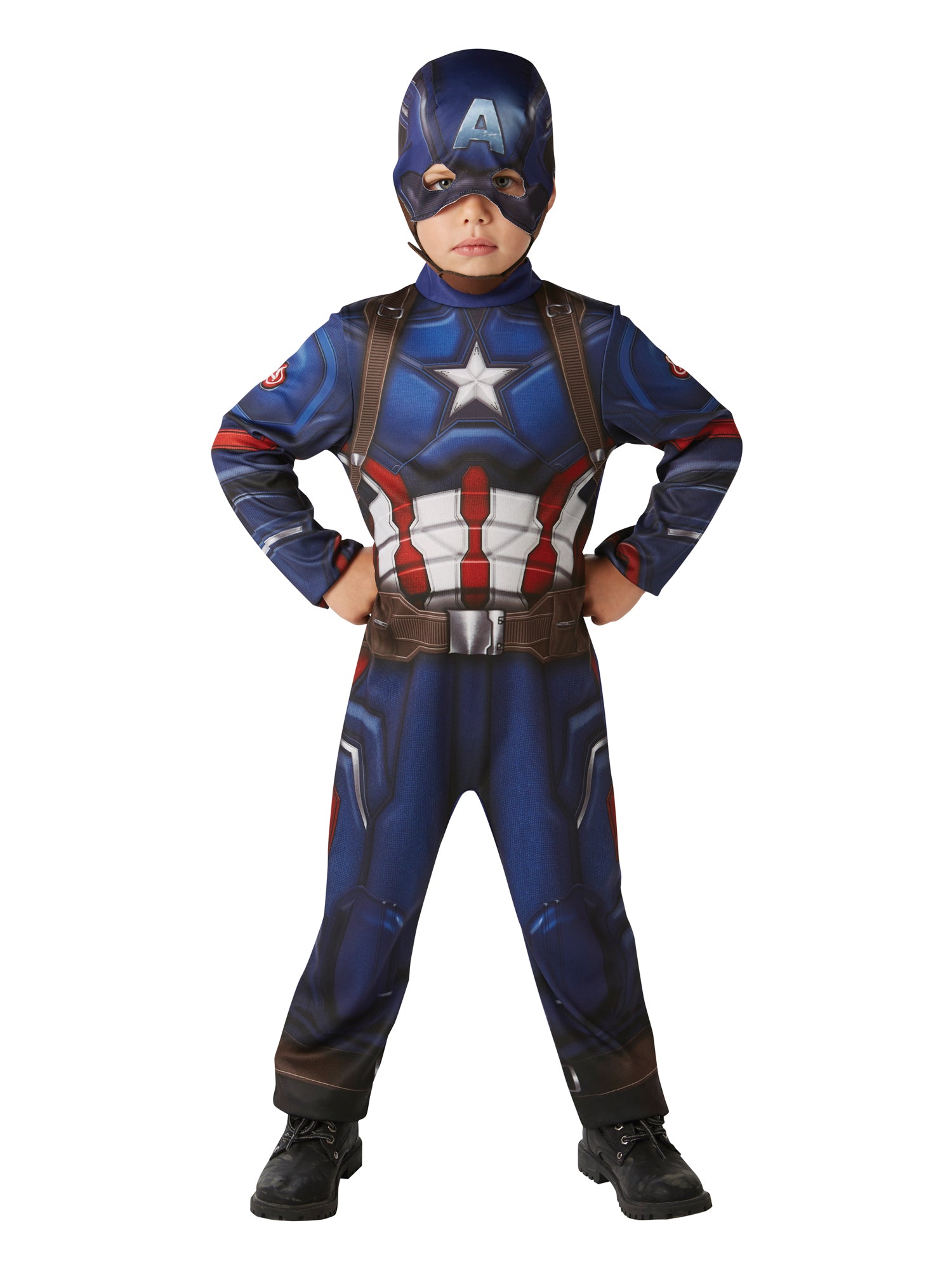 Captain America Deluxe Kinderkostuum
