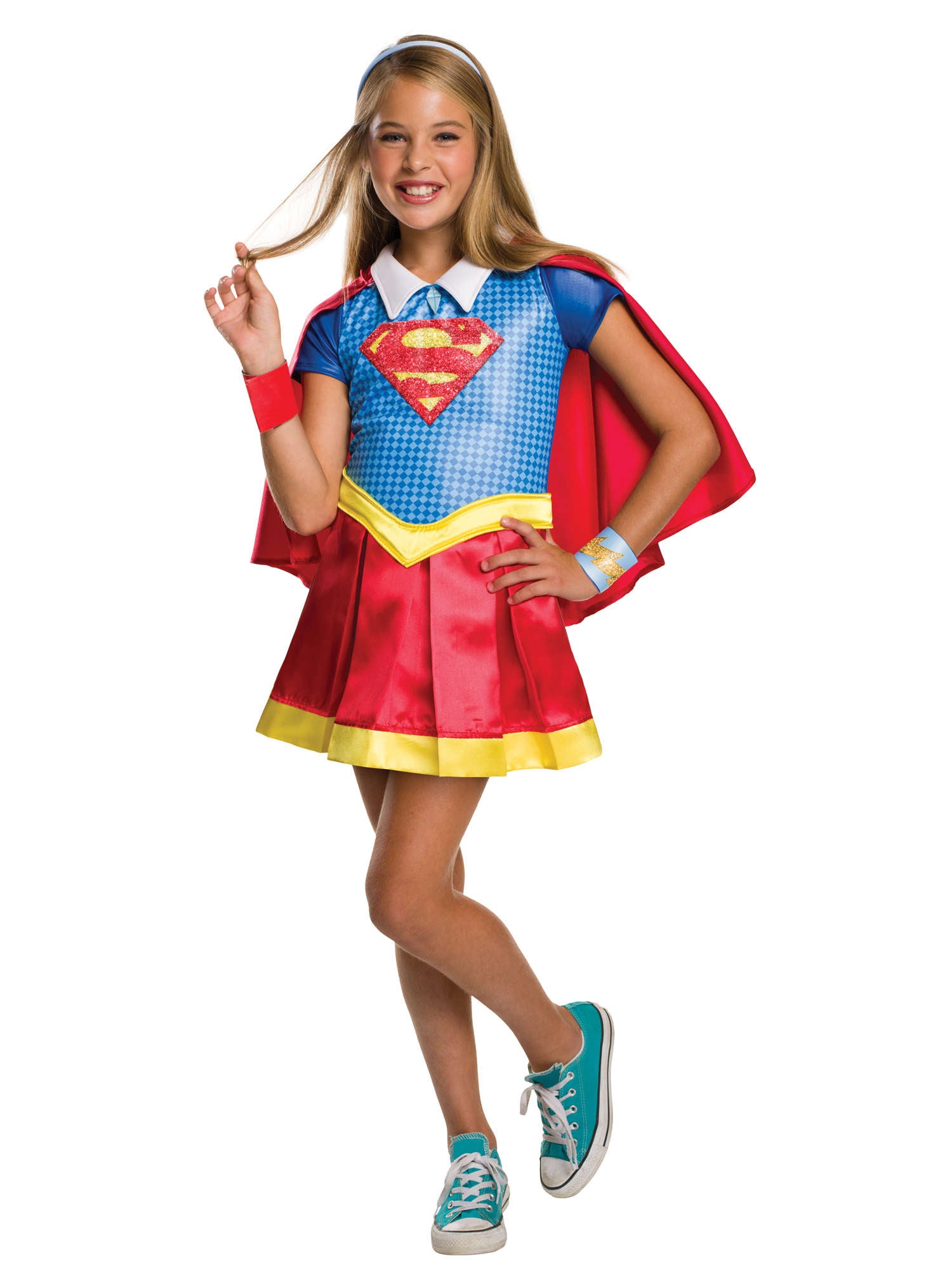 Deluxe Supergirl kostuum