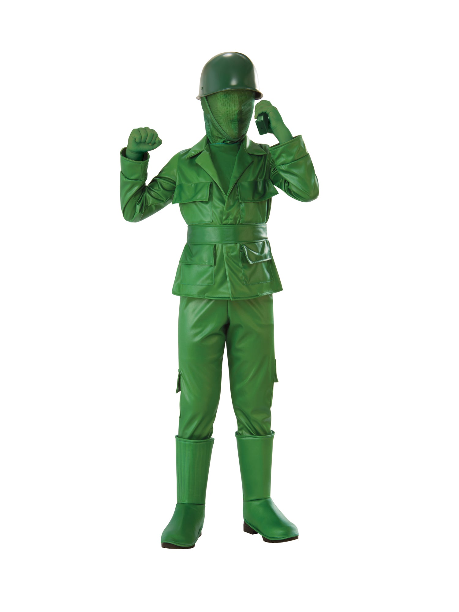 Groene Legerjongen Kinderkostuum