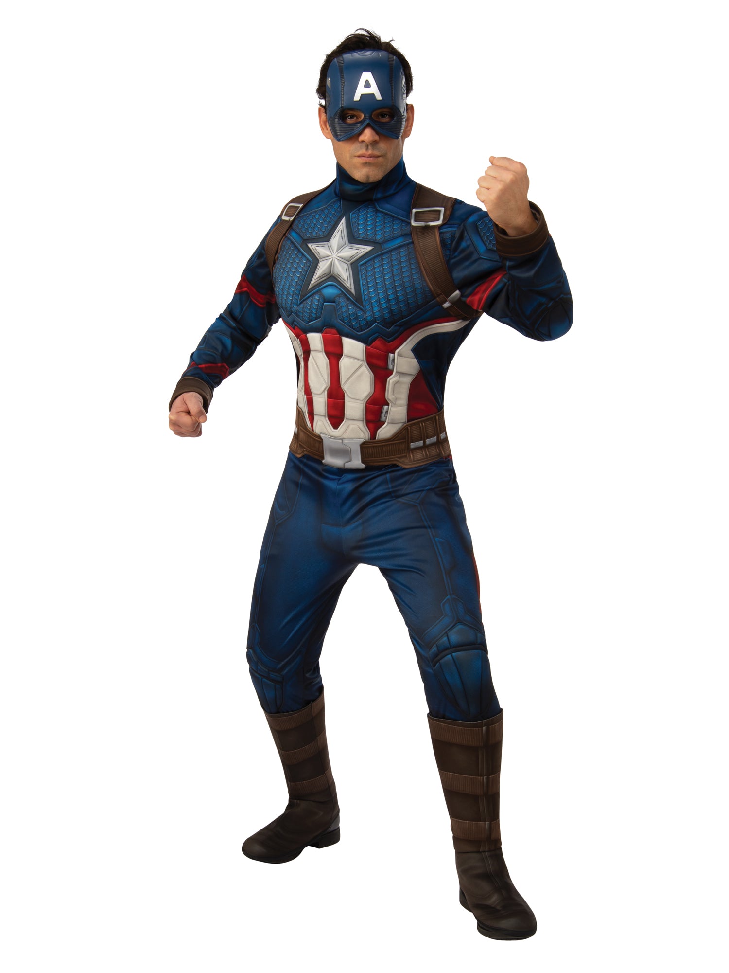 Deluxe Captain America kostuum