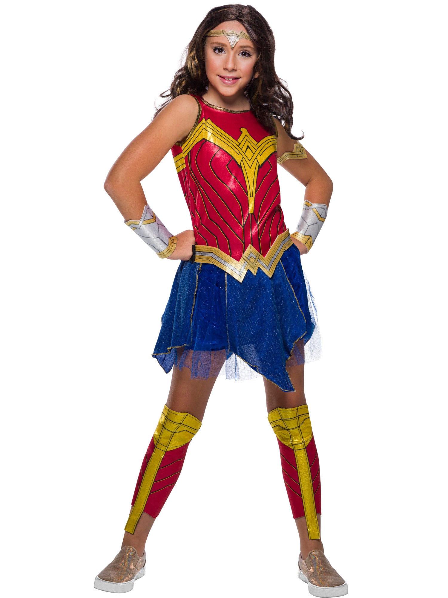Wonder Woman Deluxe Kinderkostuum