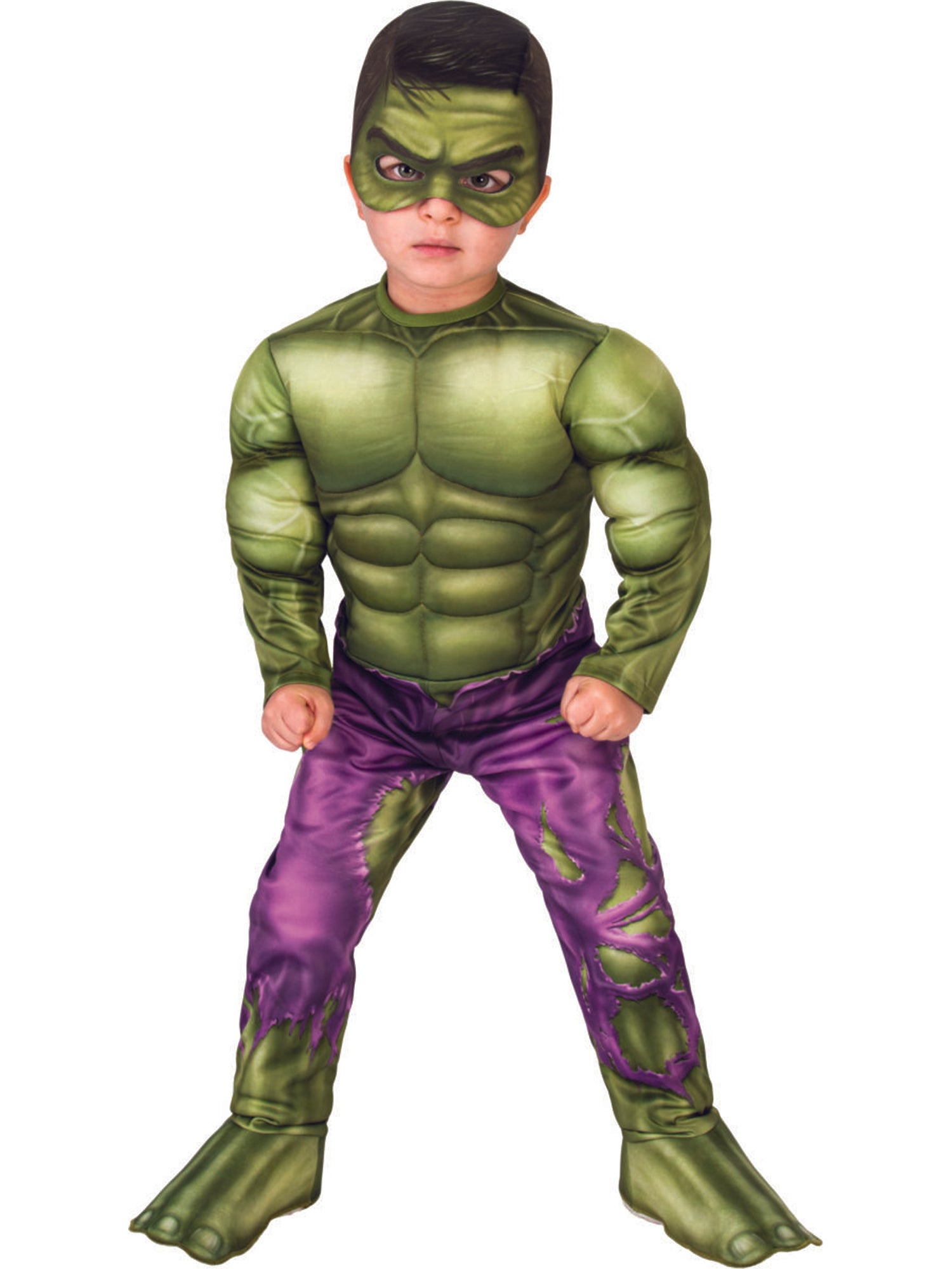 Deluxe voorgevormd Hulk kostuum