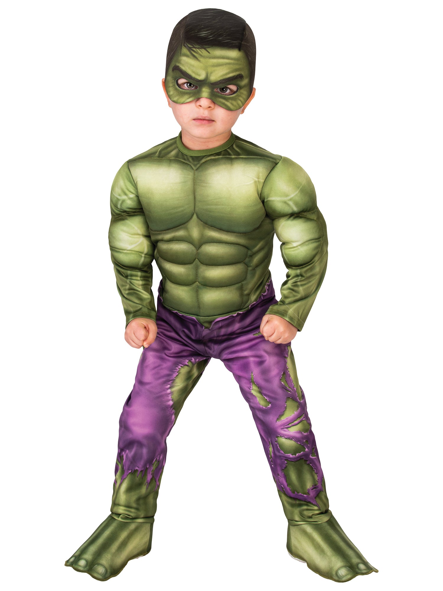 Deluxe voorgevormd Hulk kostuum