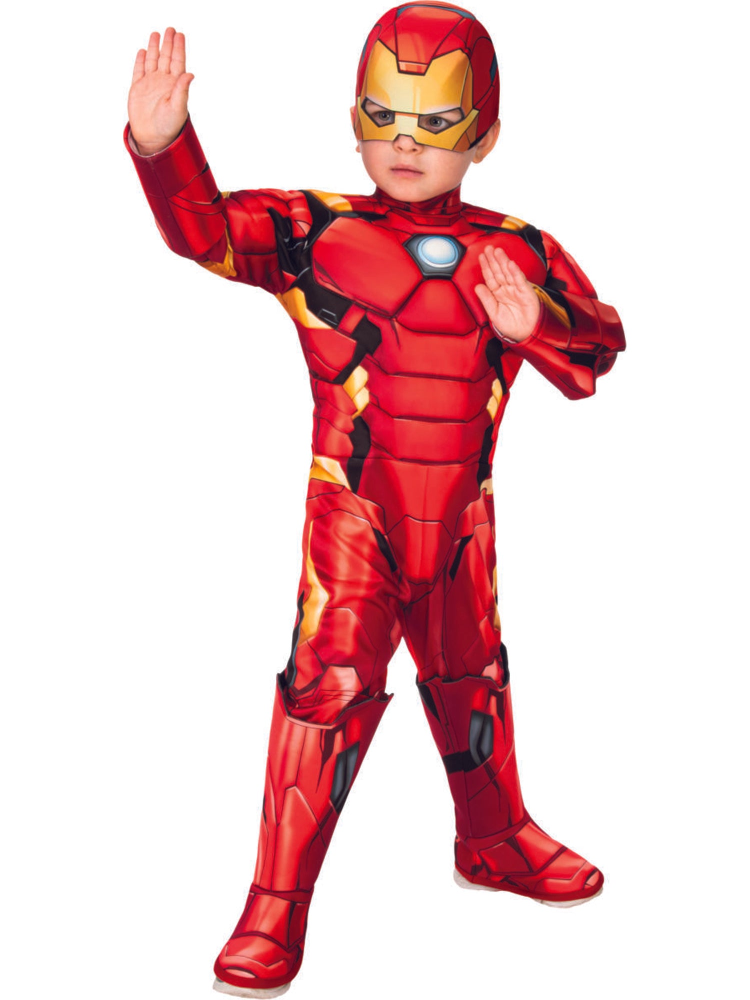 Deluxe voorgevormd Iron Man kostuum