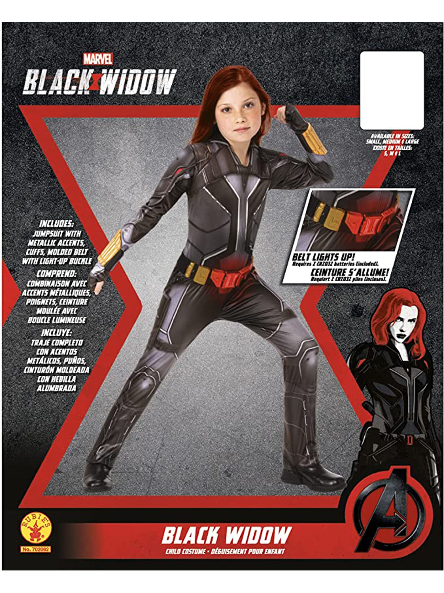 Deluxe Black Widow kostuum