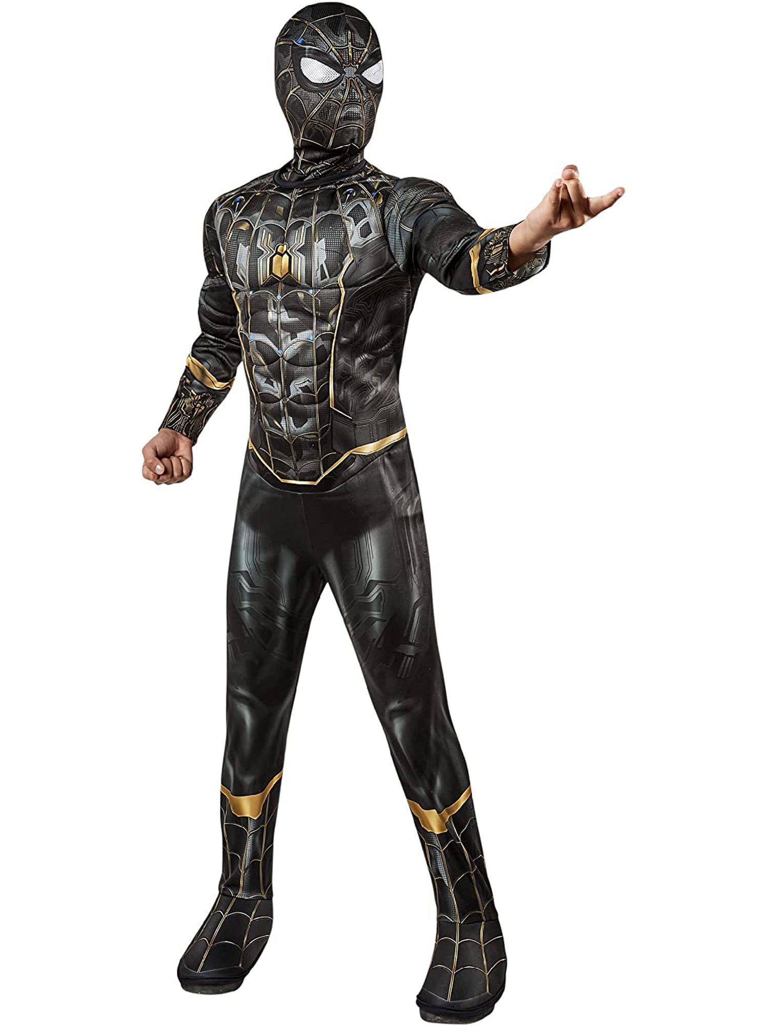 Deluxe Spider Man Black and Gold kostuum