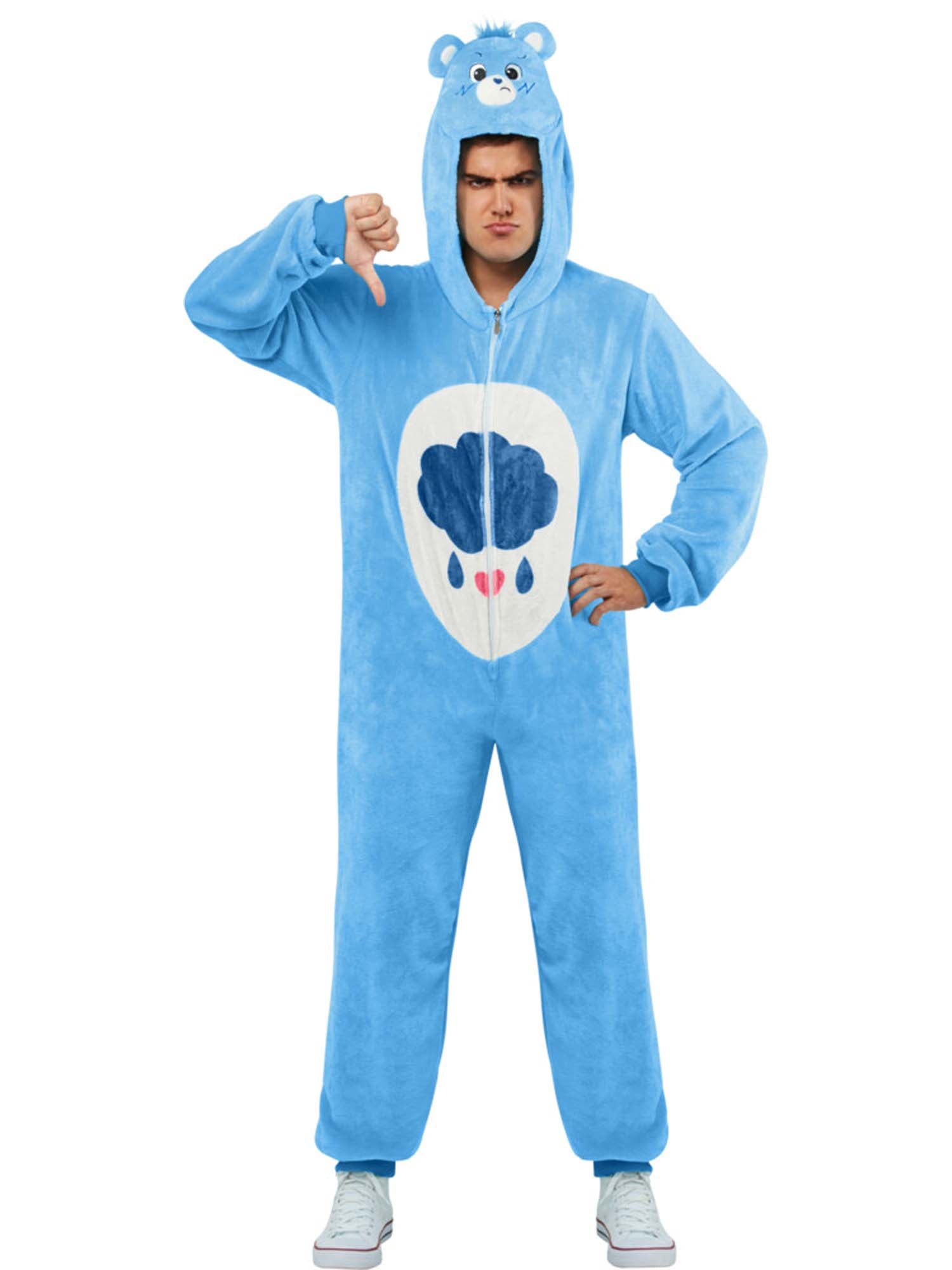 Volwassenenkostuum Care Bears - Grumpy Bear Onesie