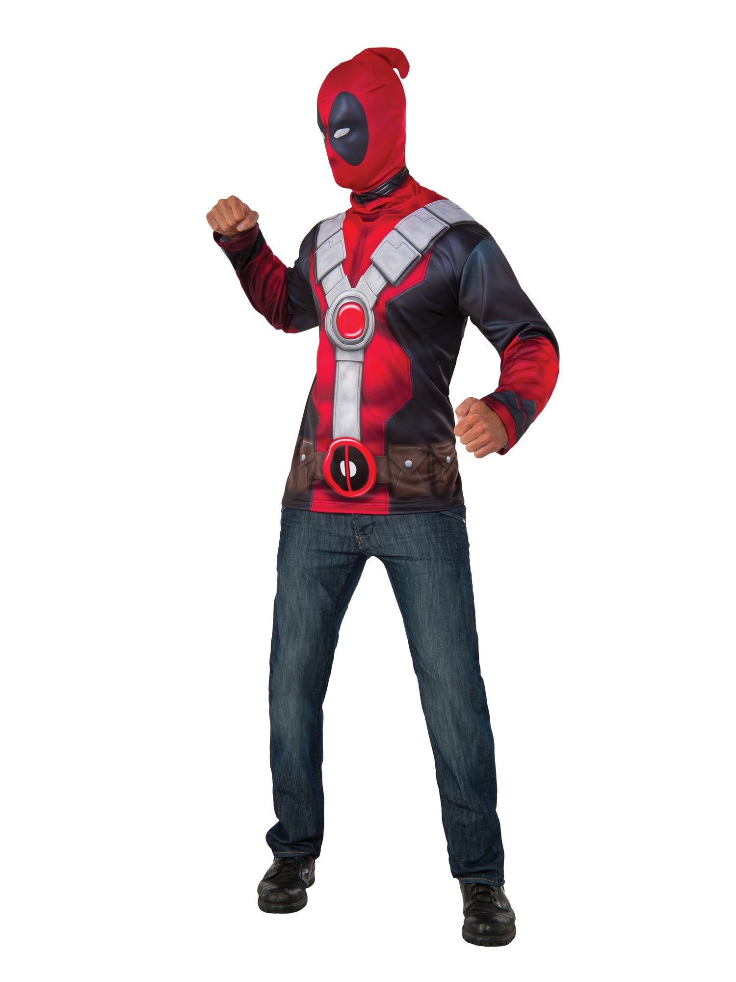 Volwassenenkostuum Deadpool Bovenstuk
