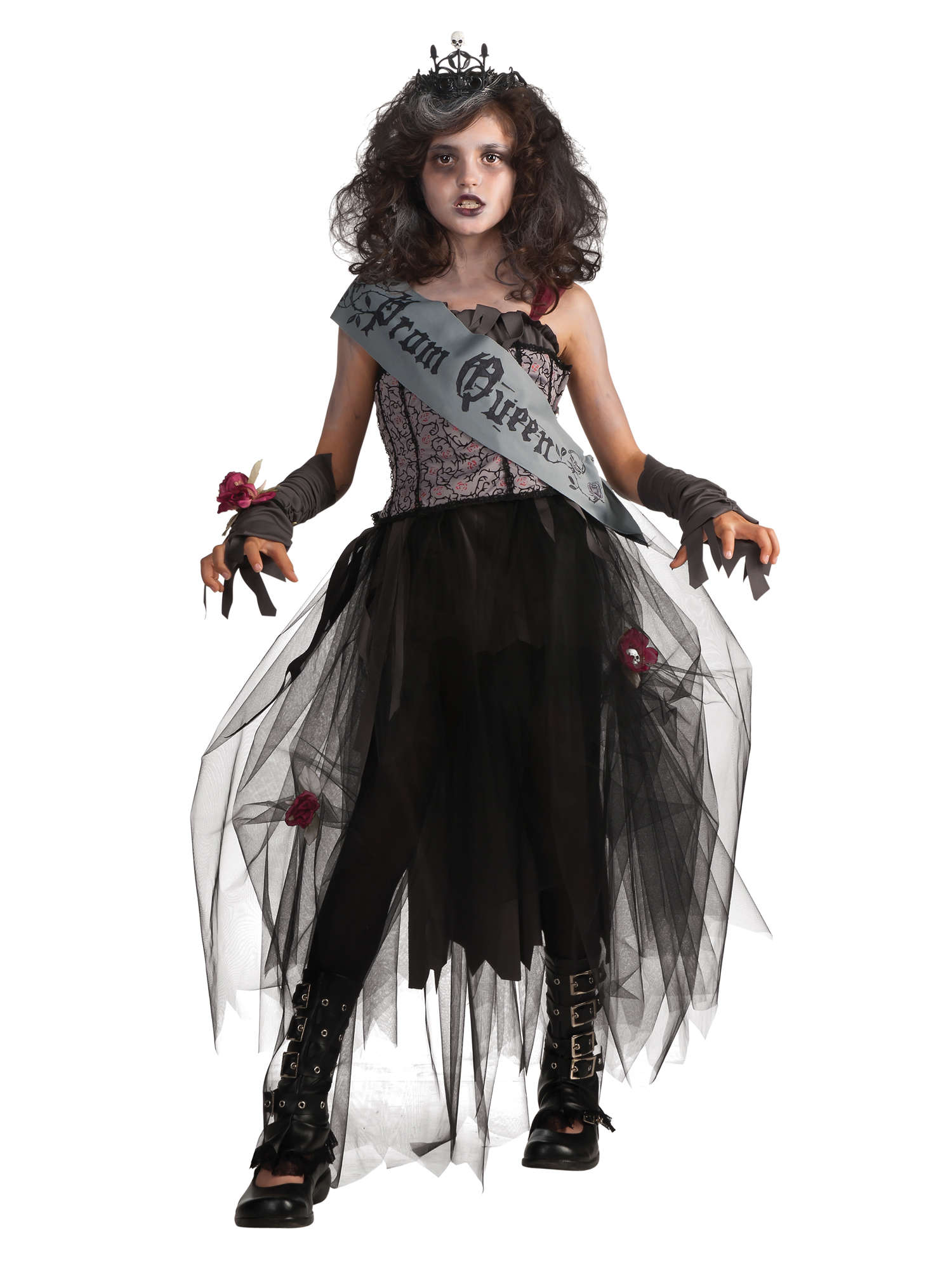 Goth Bal koningin Kinderkostuum