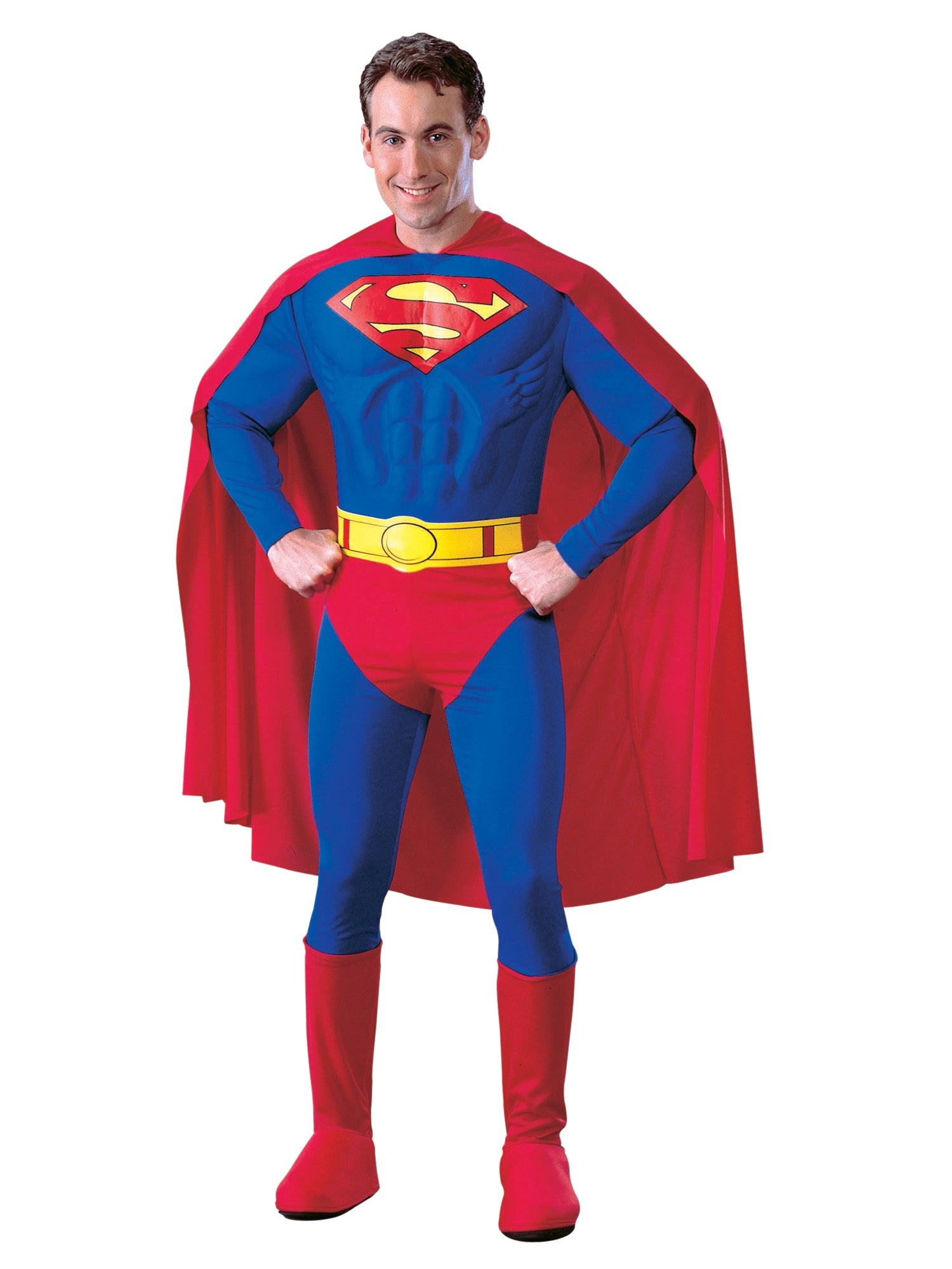 Deluxe voorgevormd Superman kostuum