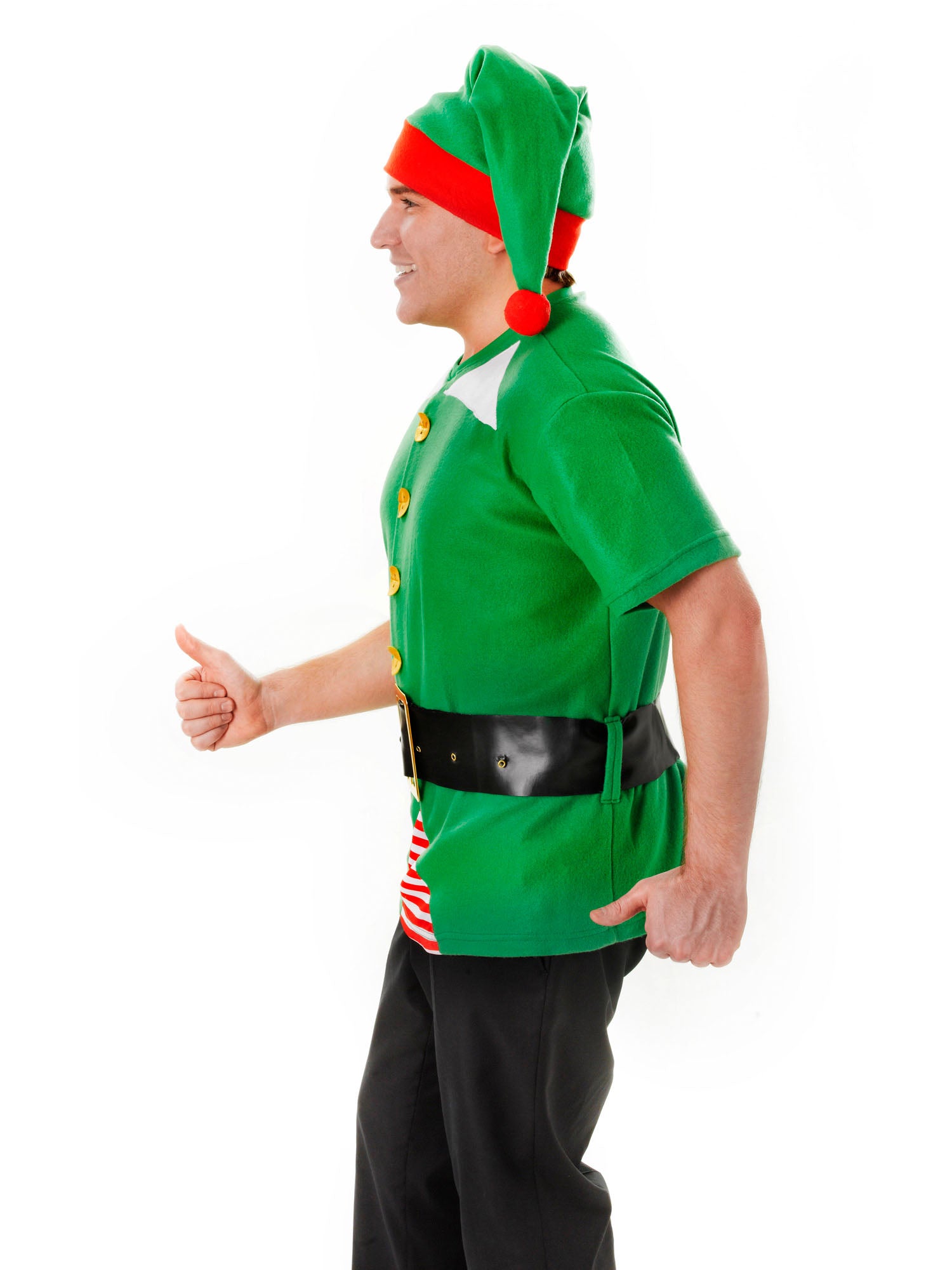 Volwassenenkostuum Jolly Elf 3-Delig Set