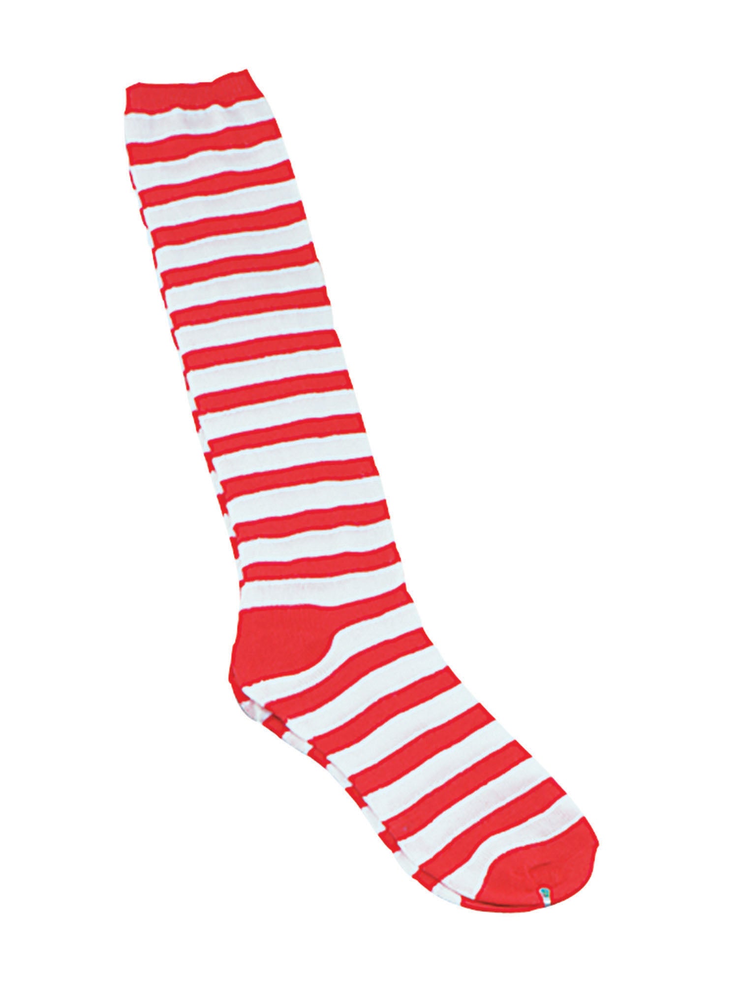 Rood Witte Clownssokken Kostuumaccessoire