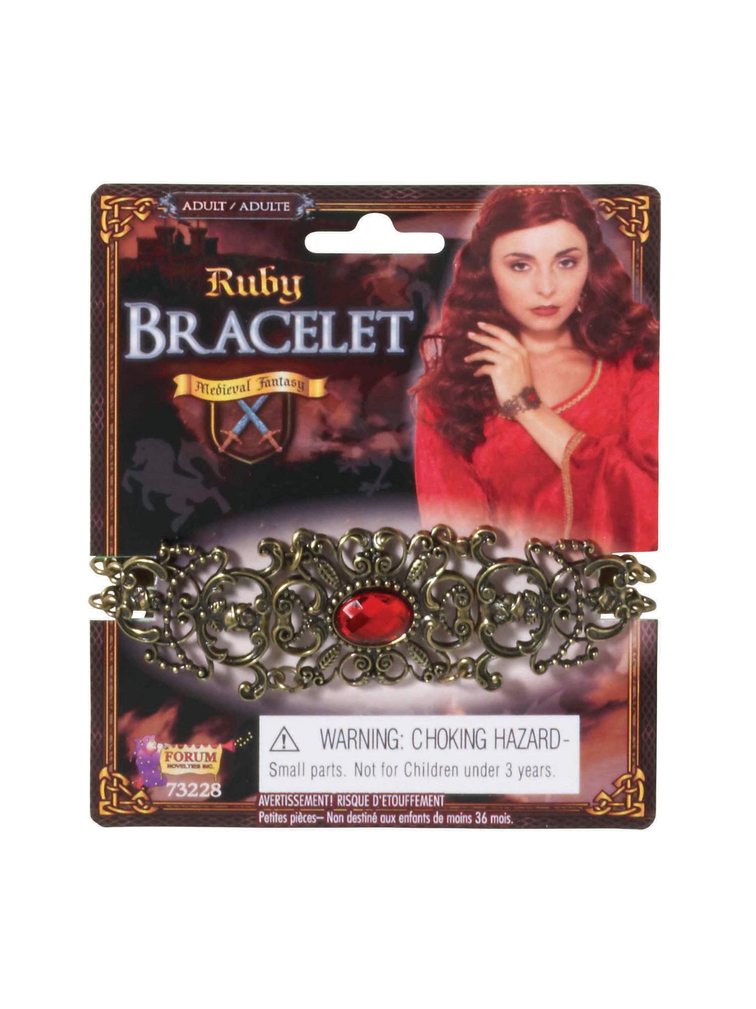 Robijnen Armband Kostuumaccessoire