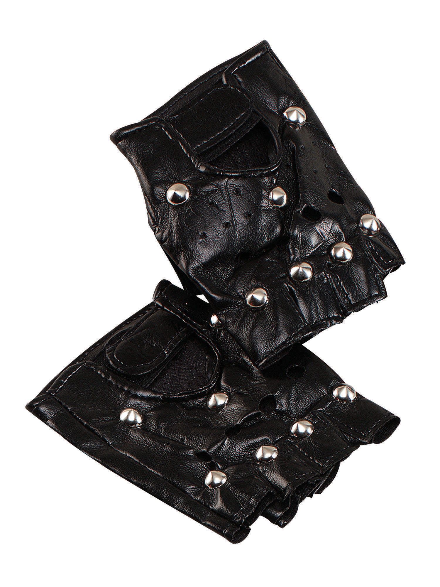 Punkhandschoenen Studs Kostuumaccessoire