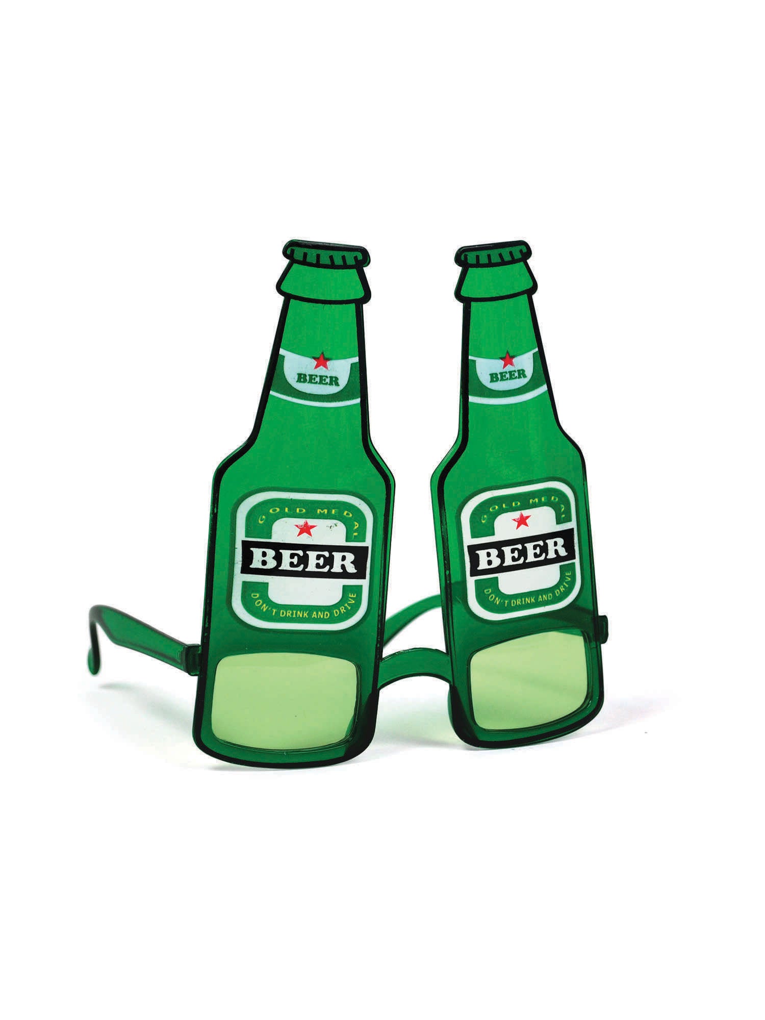 Bierflesbril Kostuumaccessoire